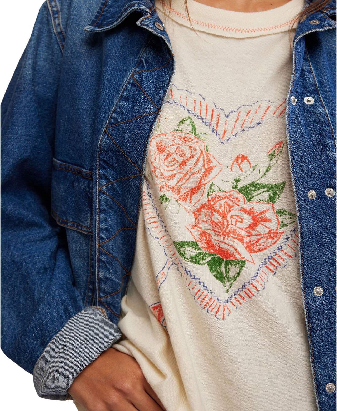 Love Rose Tee - Free People