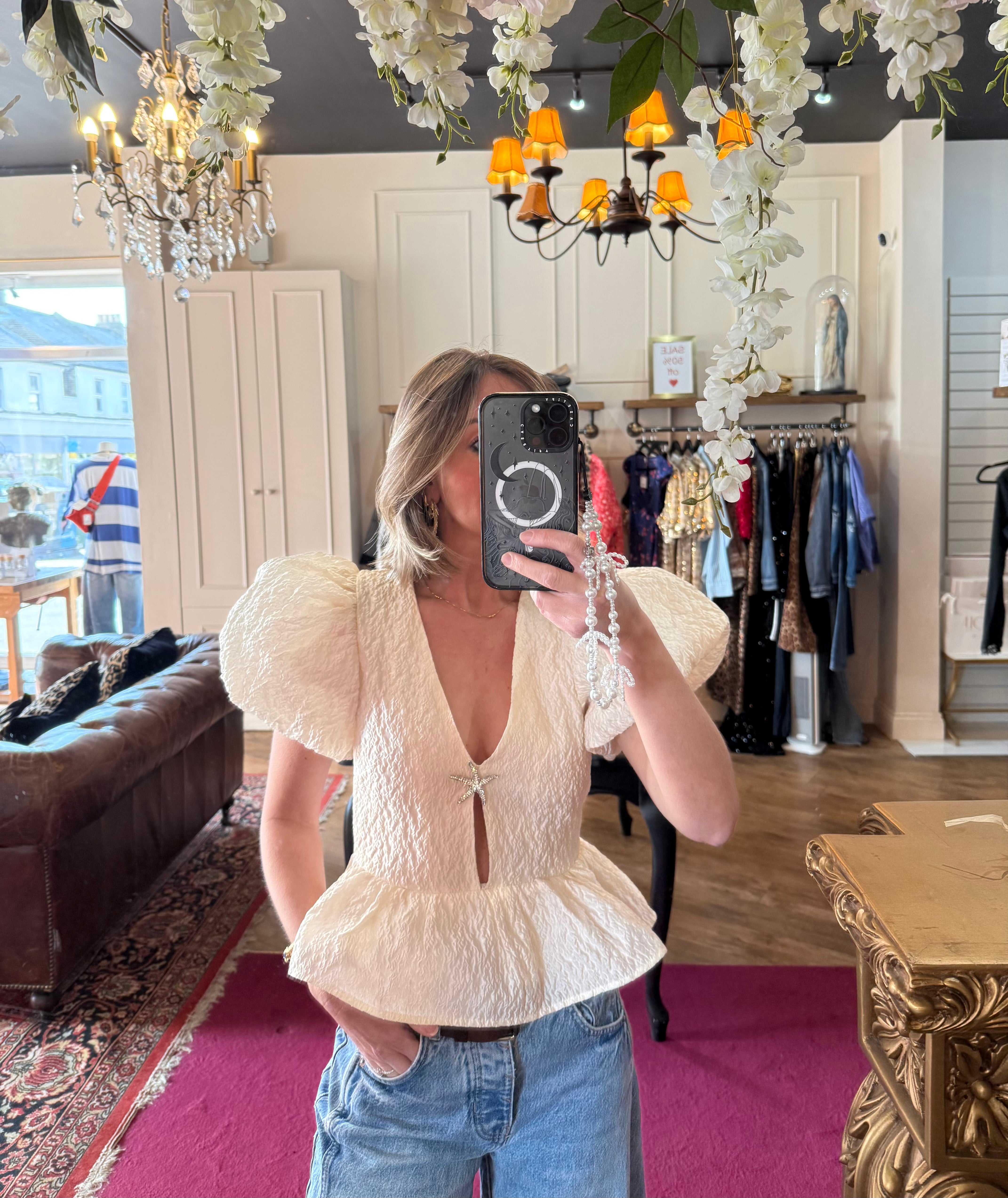 Sister Jane Dream Reef Jacquard Top