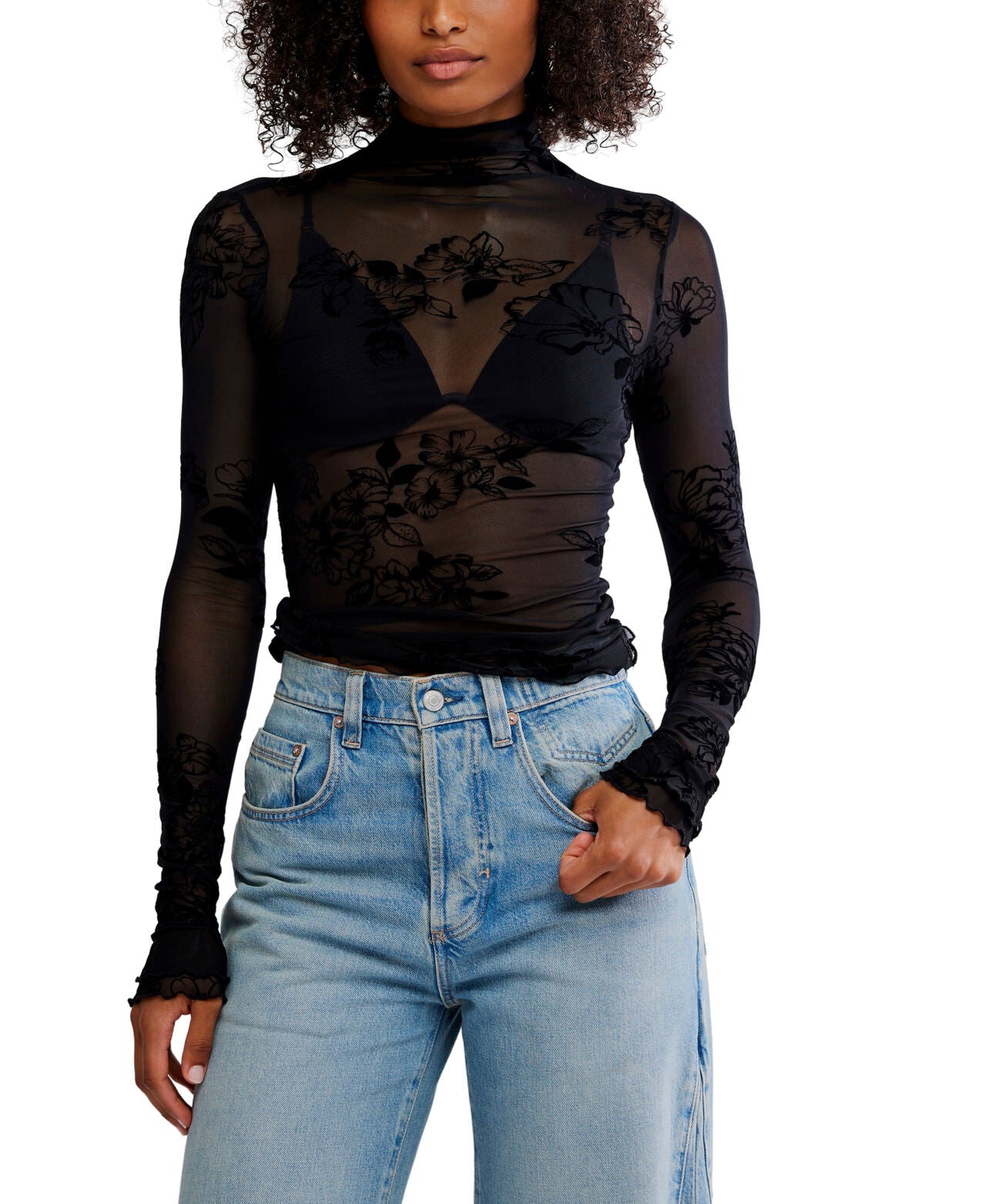 You Decide Long Sleeve - Black - Free People