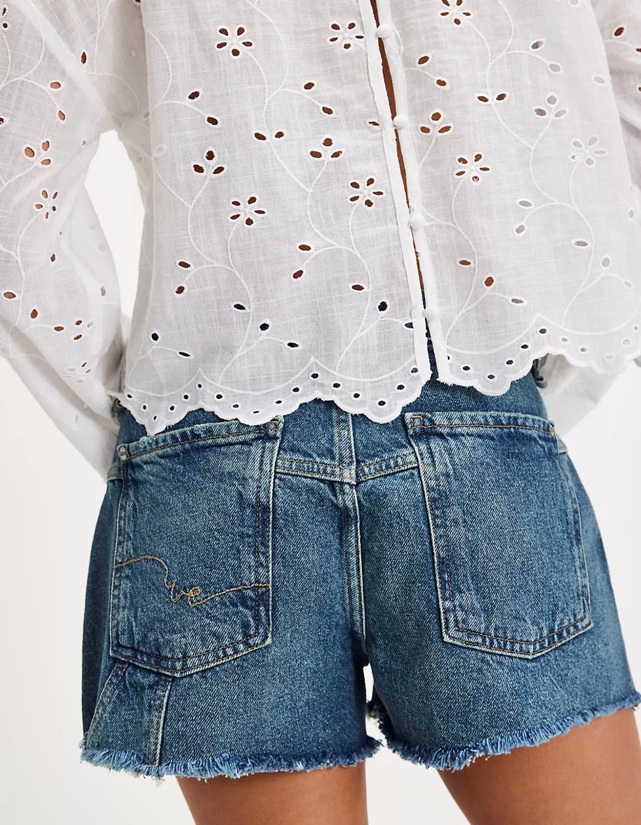 Now or Never Denim Shorts (Sunsational) - Free People