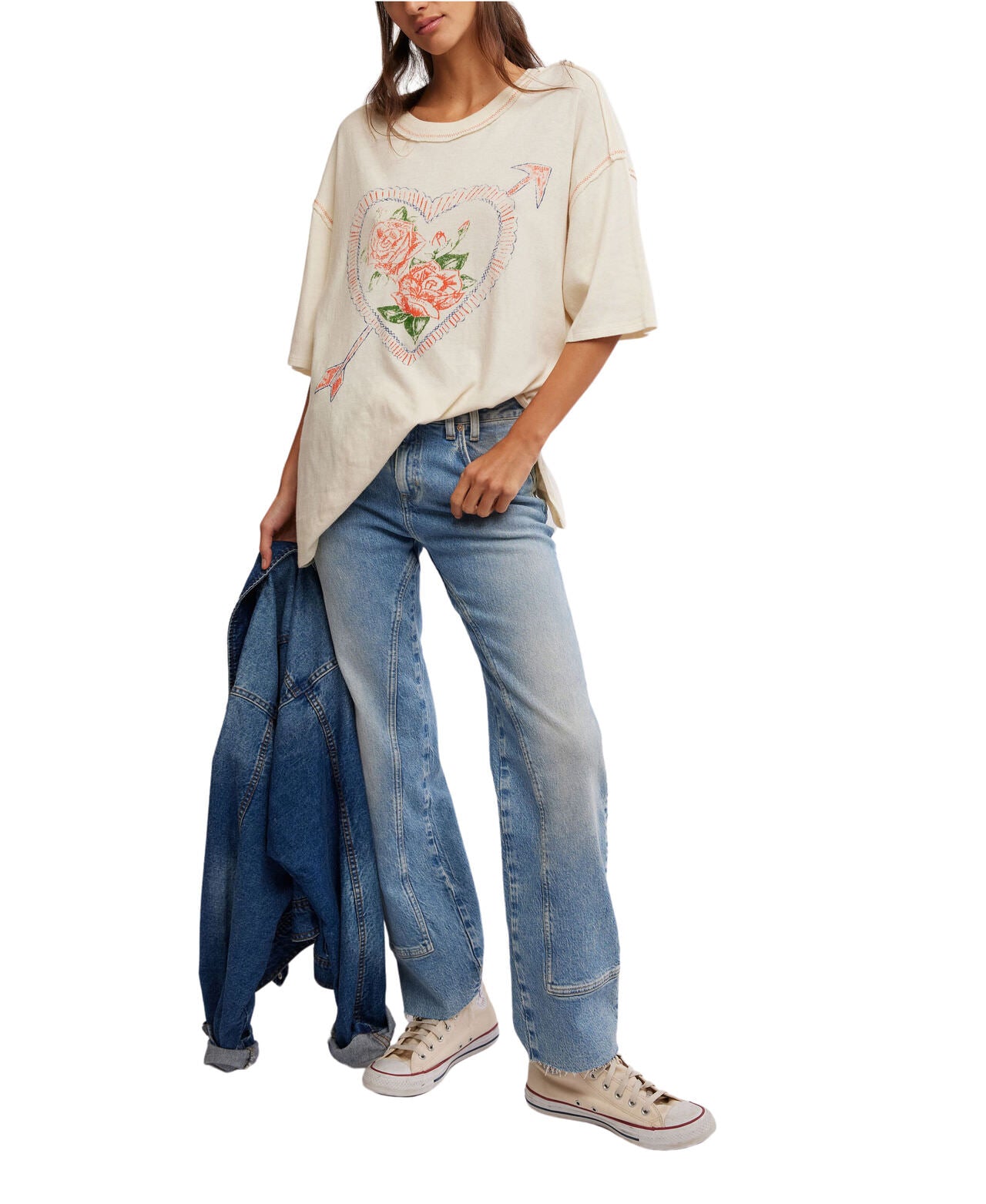 Love Rose Tee - Free People