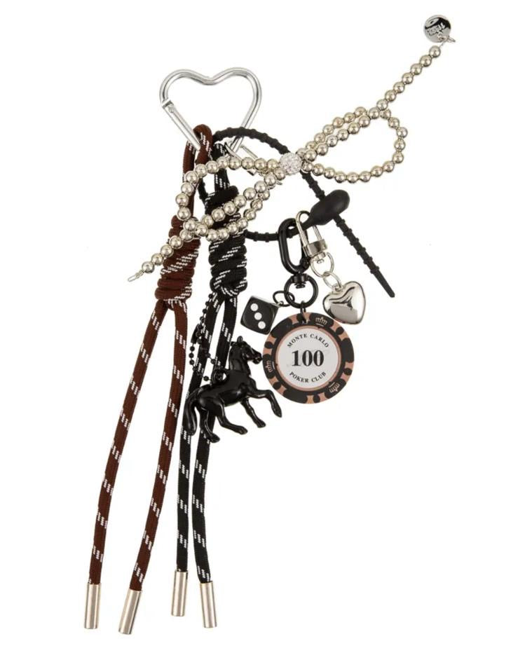 Bag Charm by Alex Max - Black