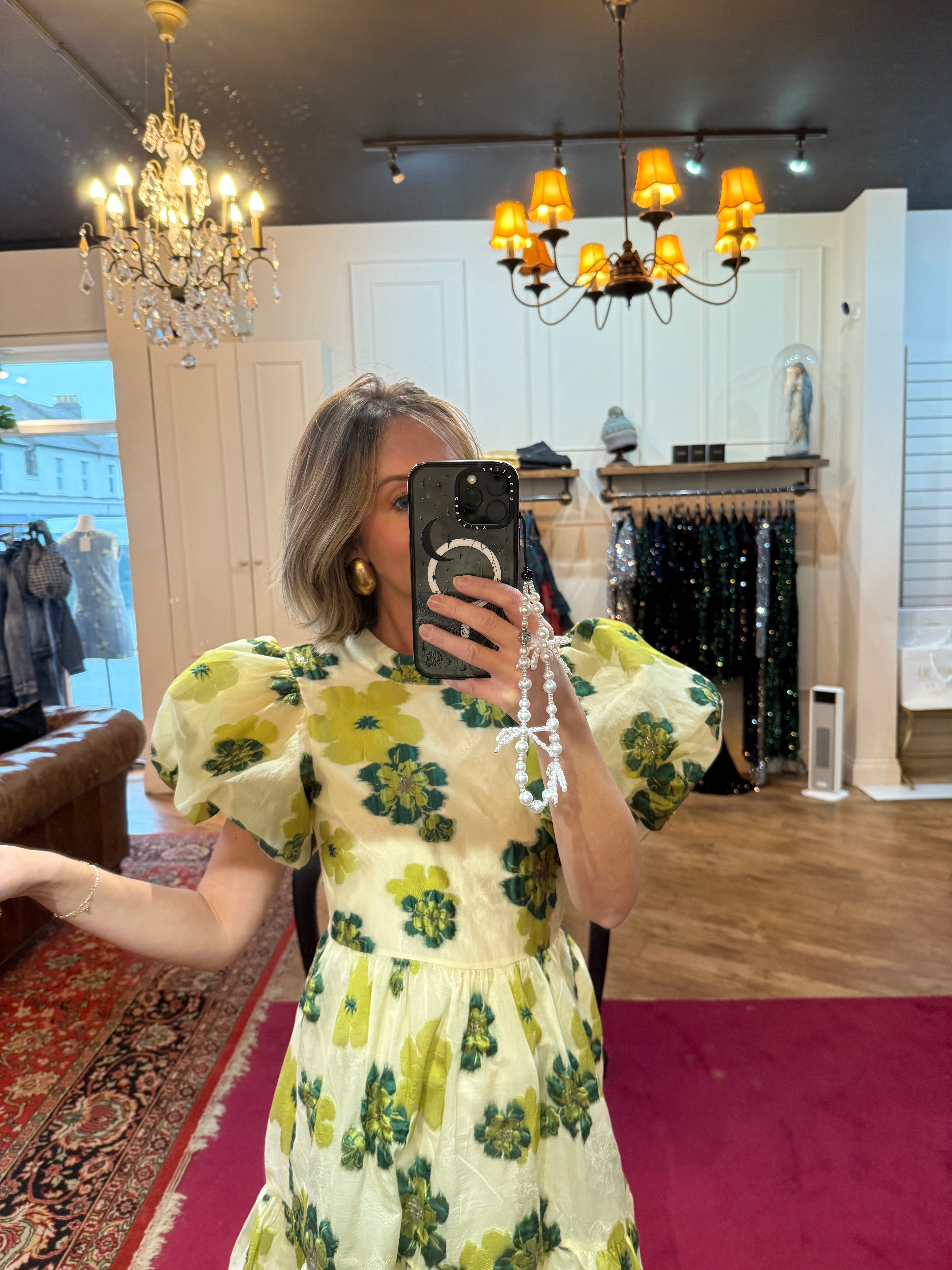DREAM BIRDS OF A FEATHER
DREAM Oriole Jacquard Maxi Dress