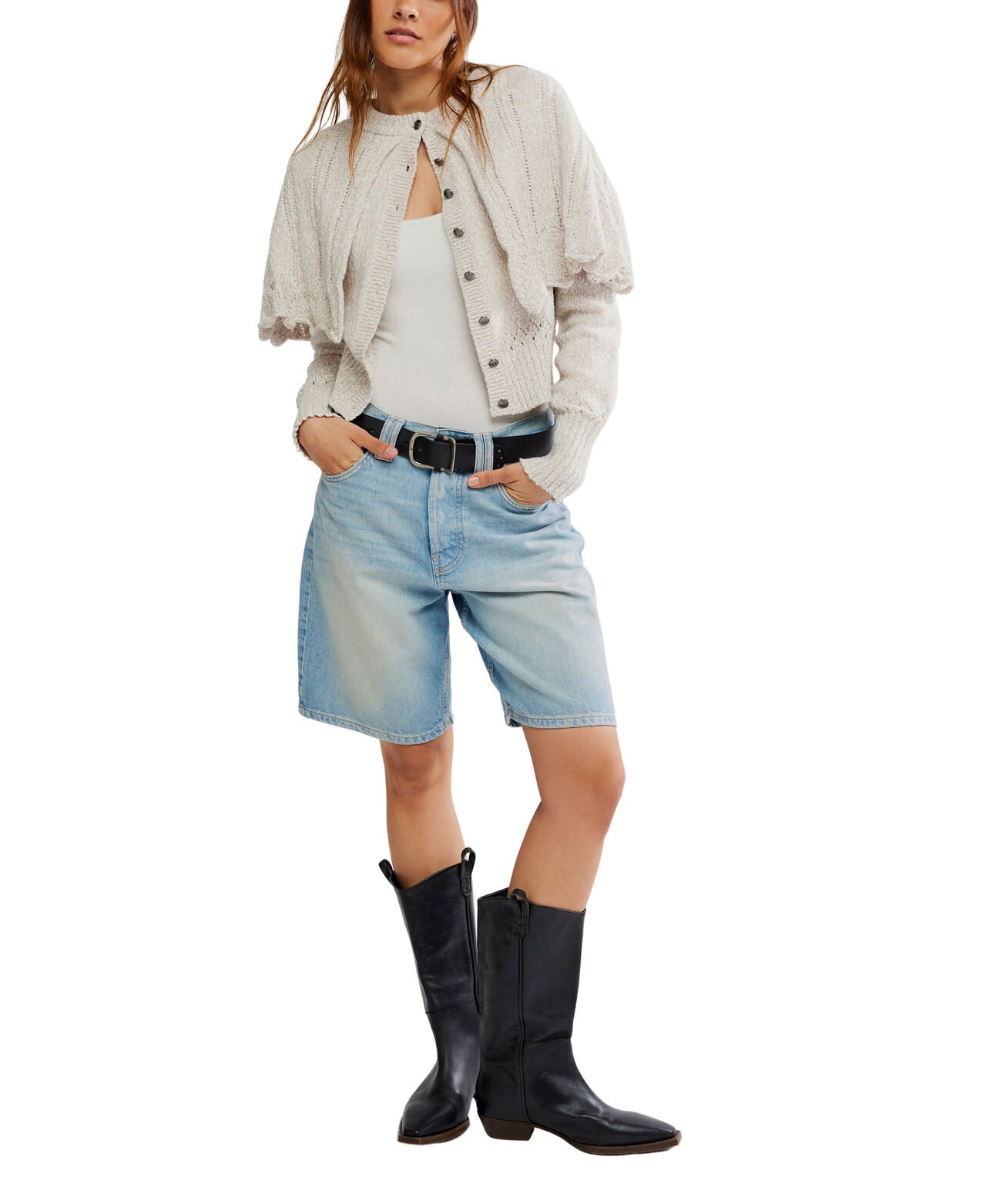 Bali Cape May Sweater - Natural Combo - Free People