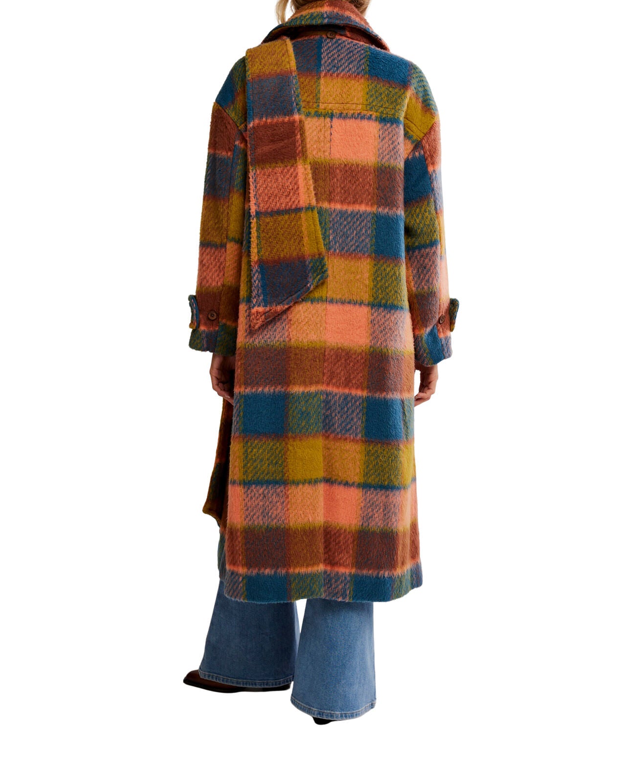 Dalton Woolen Coat - Coral - Free People