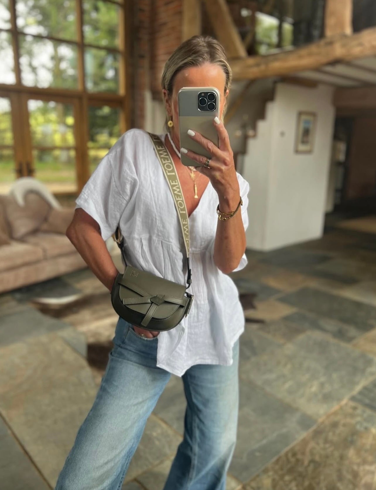 Penelope Linen Blouse