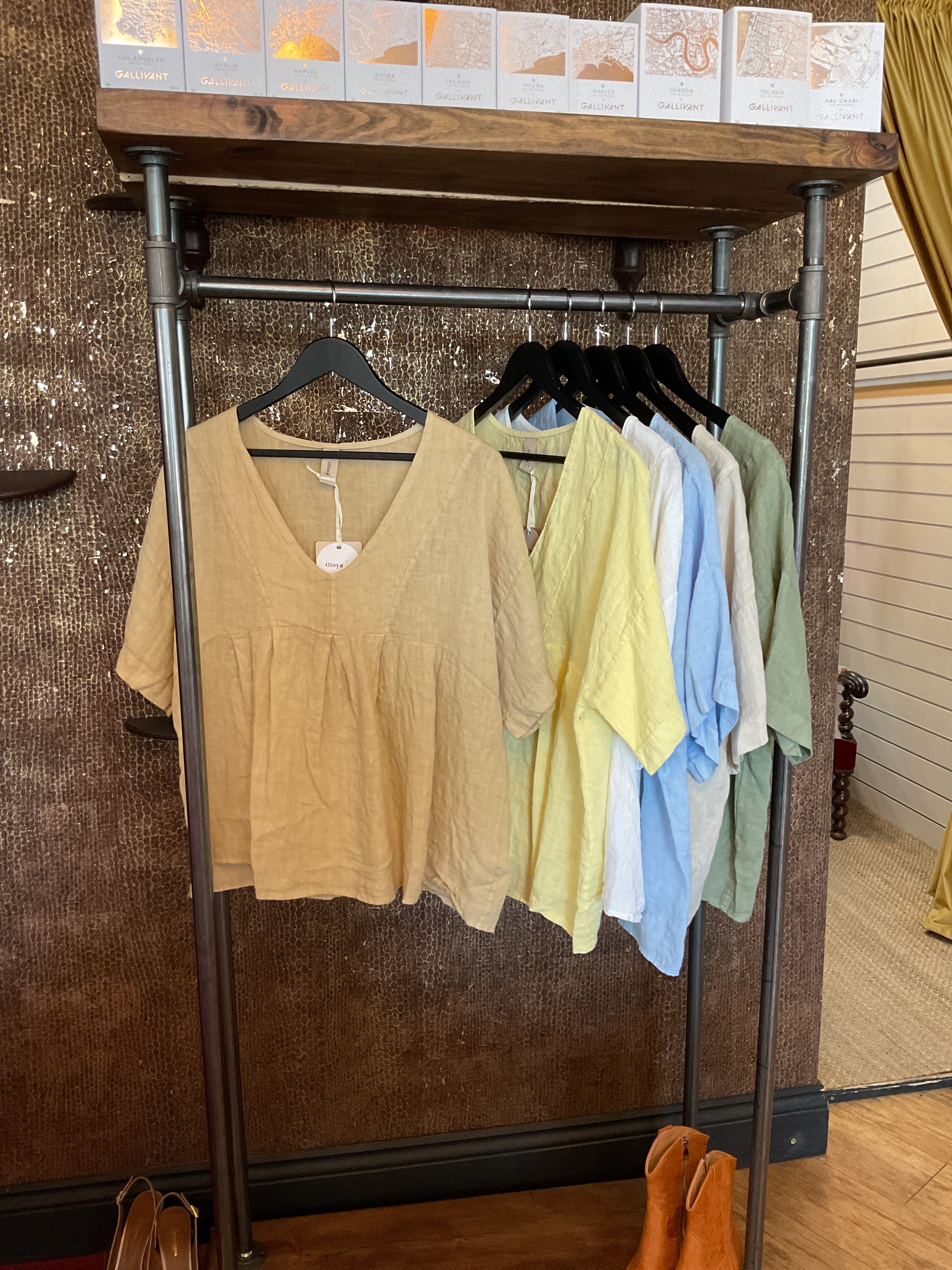 Penelope Linen Blouse