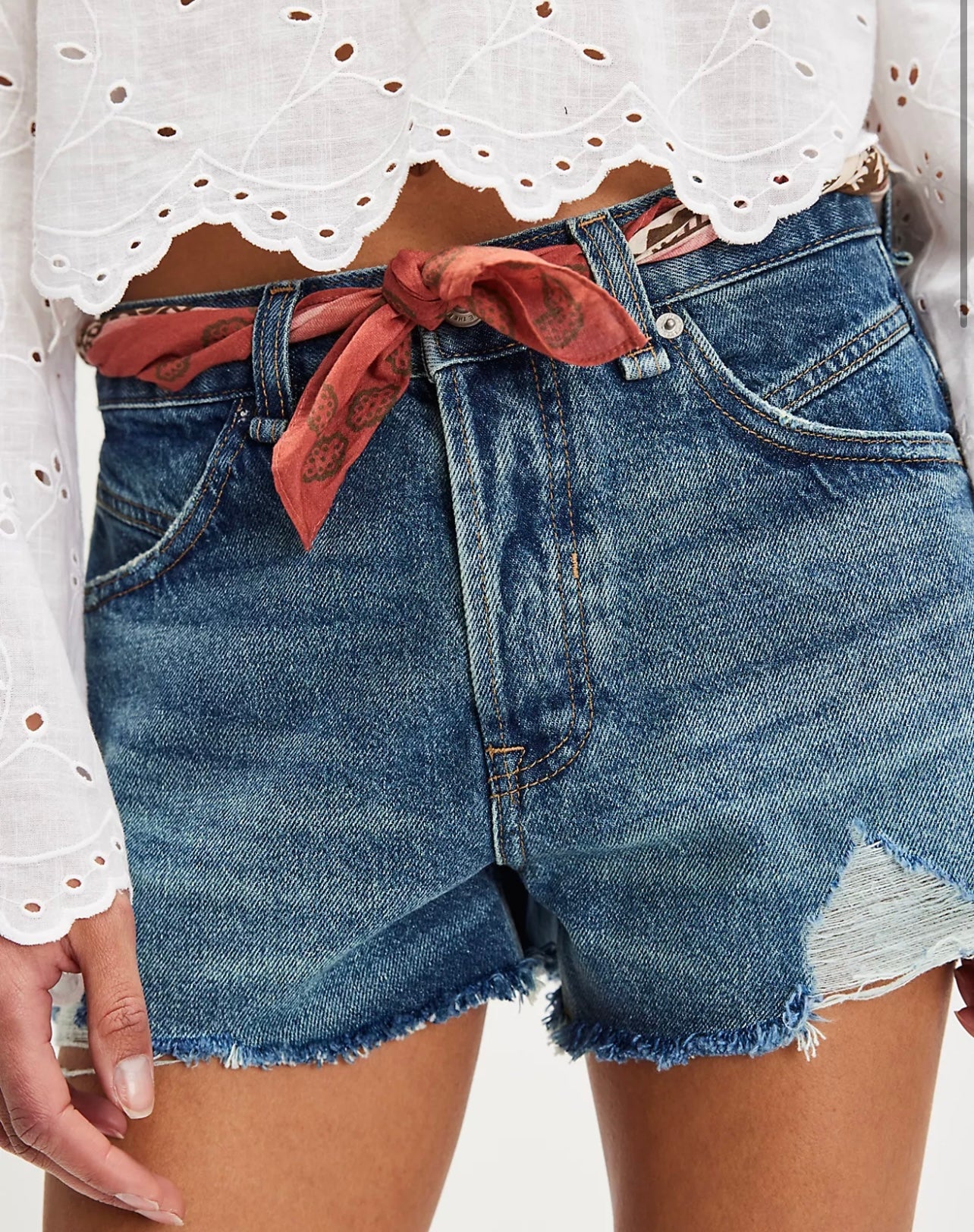 Now or Never Denim Shorts (Sunsational) - Free People