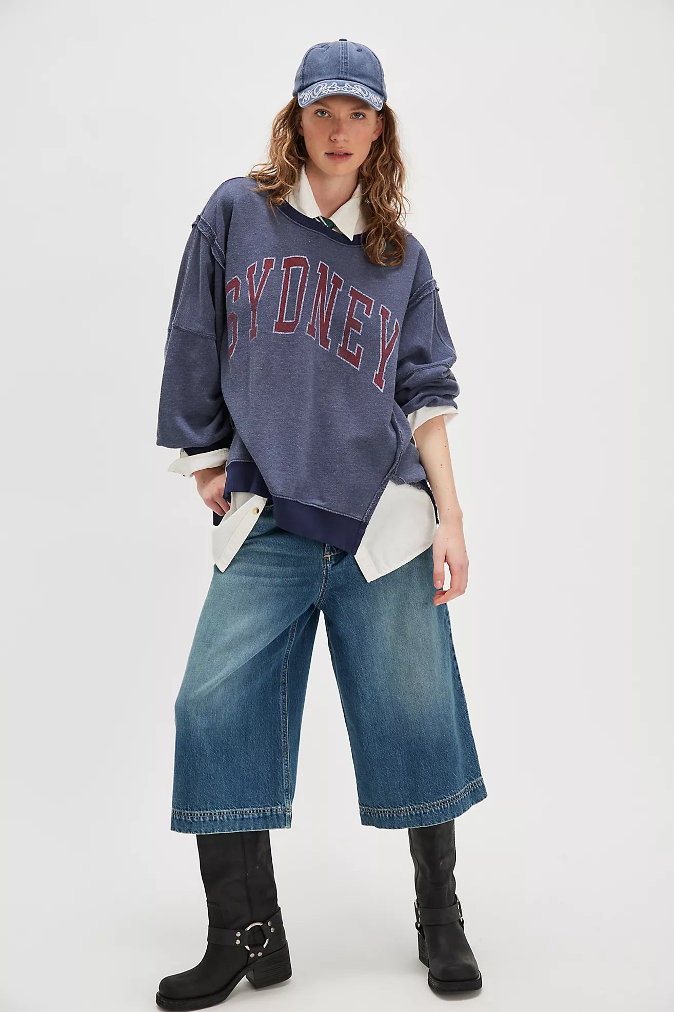 We The Free Graphic Camden Pullover - Free People (Sydney)