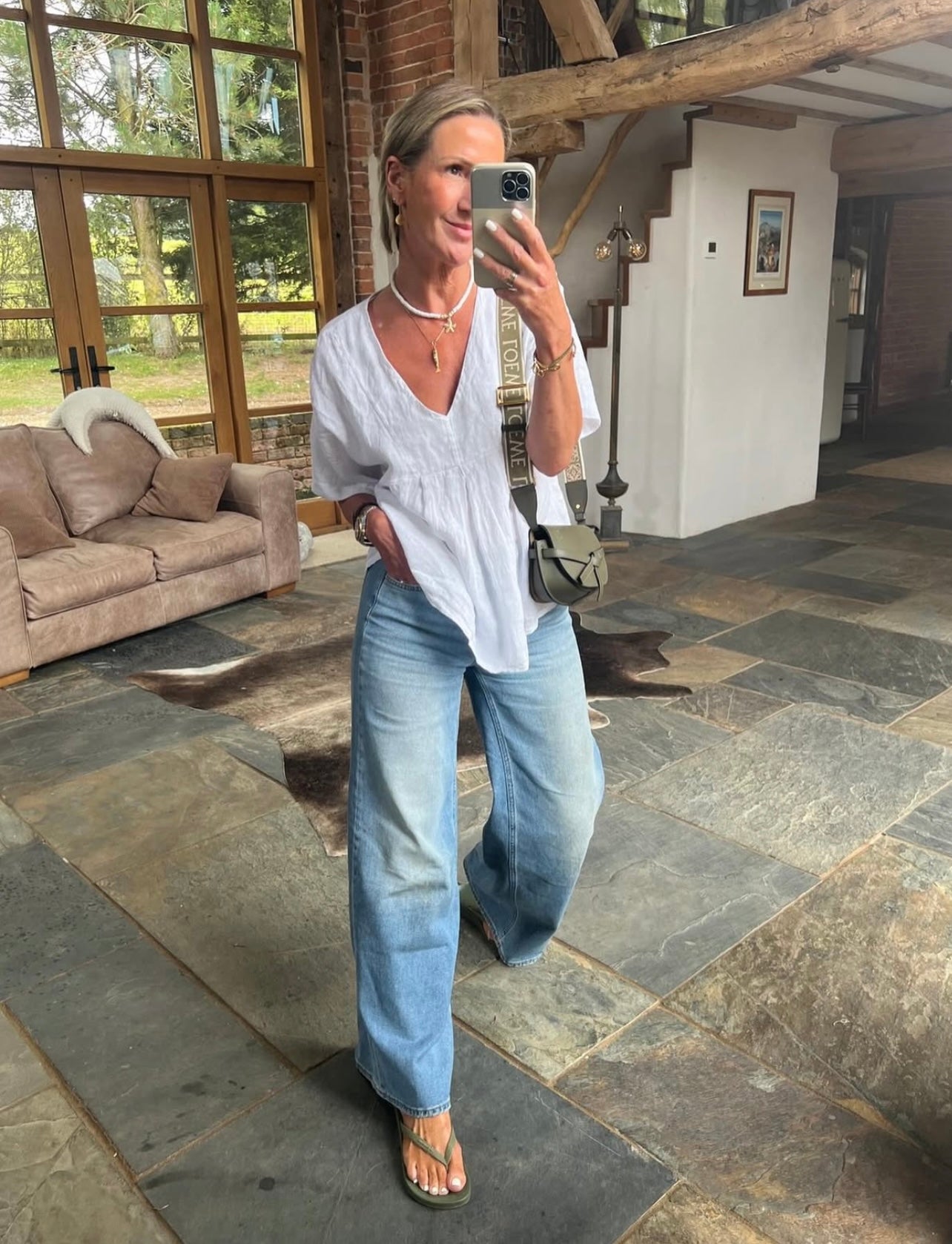 Penelope Linen Blouse