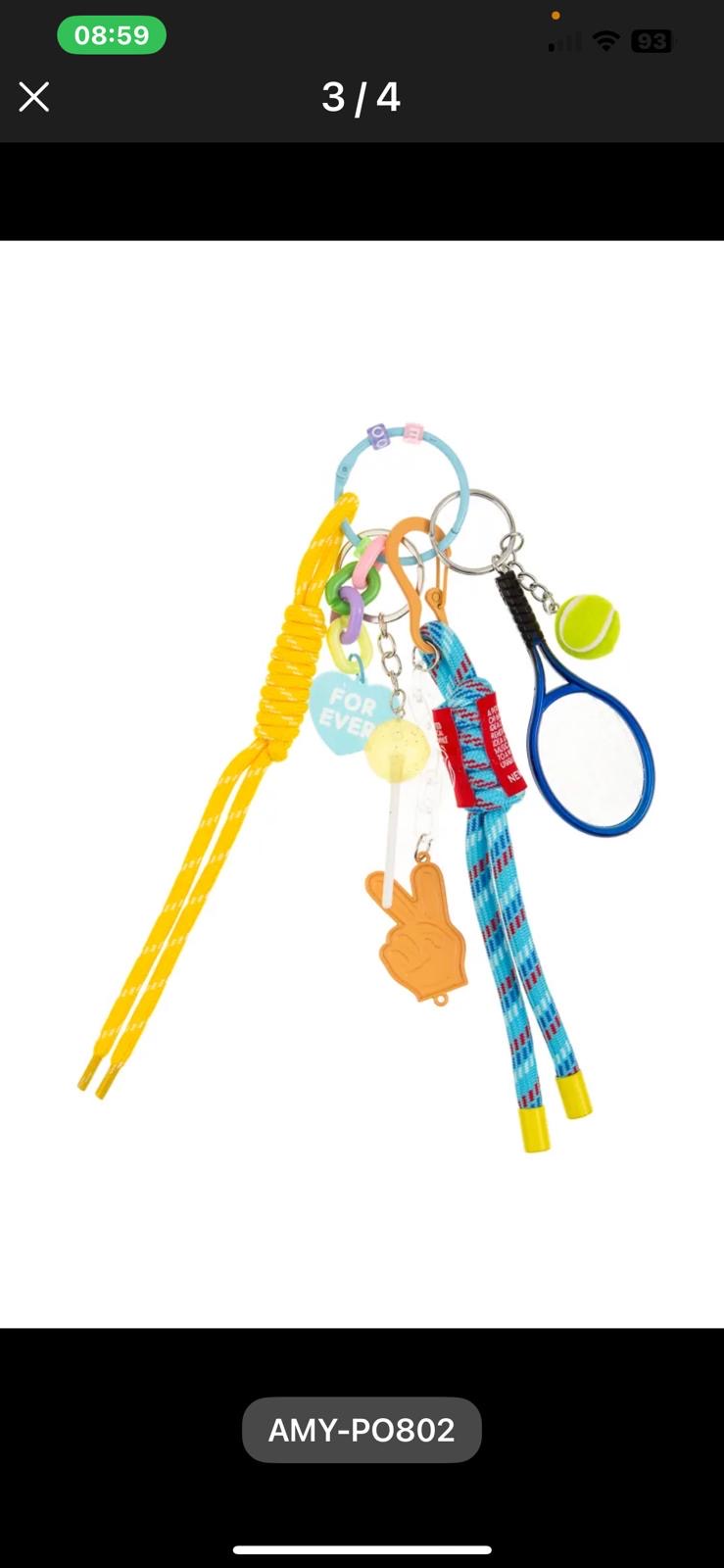 Bag Charm by Alex Max - Blue