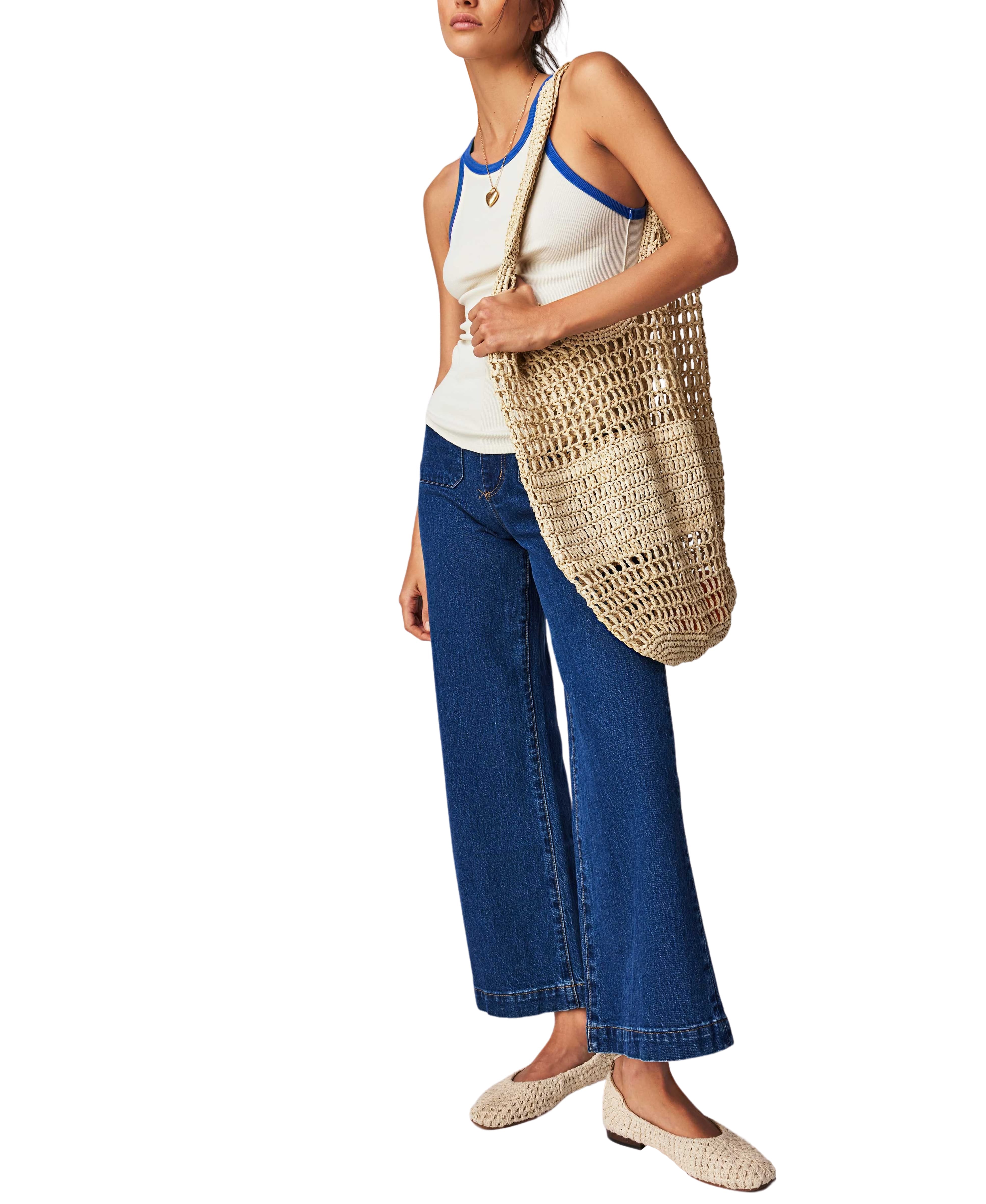 Only 1 Solid Ringer Tank - Free People