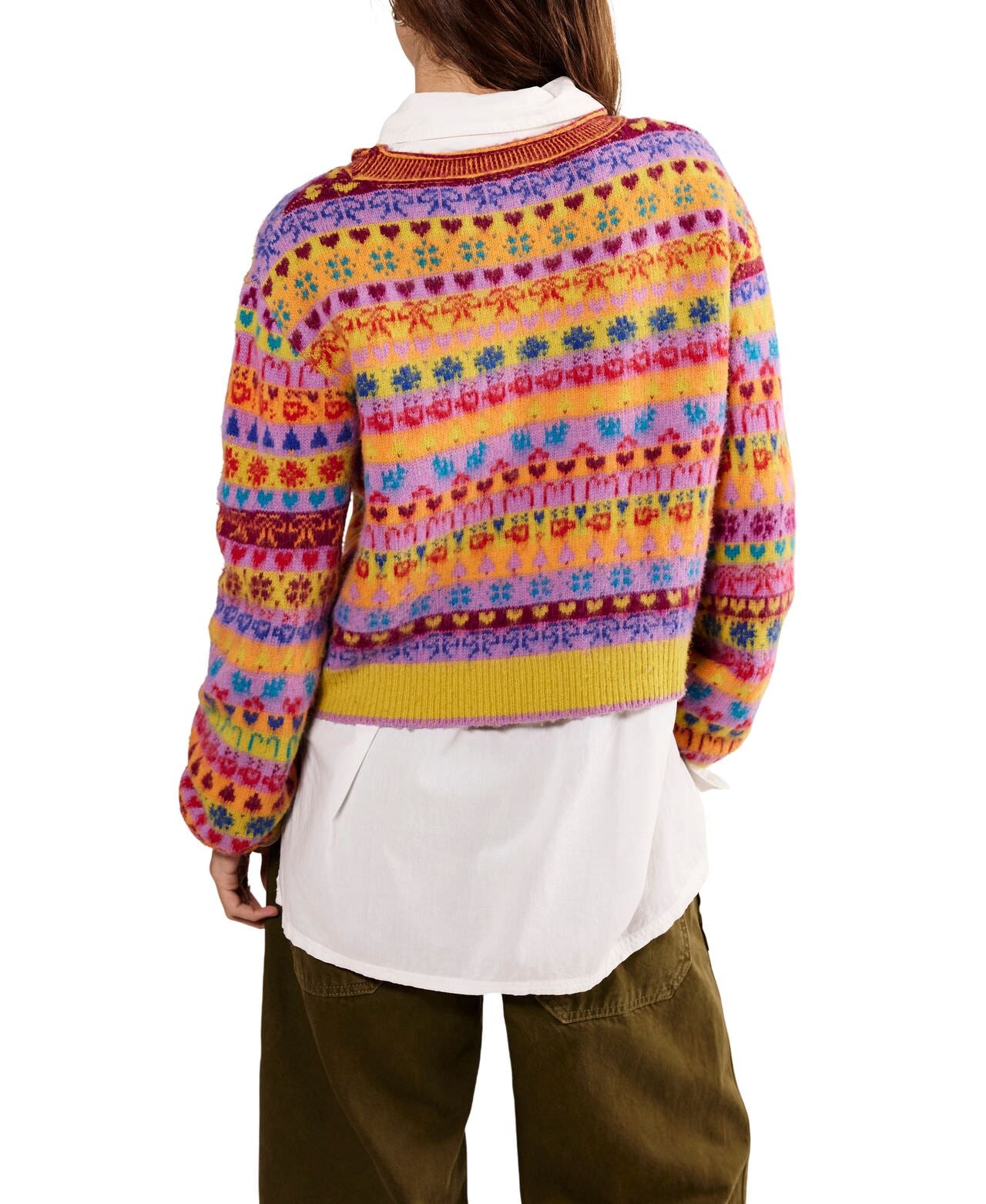 Favourite Things Sweater - Bright Confetti Combo - Free People