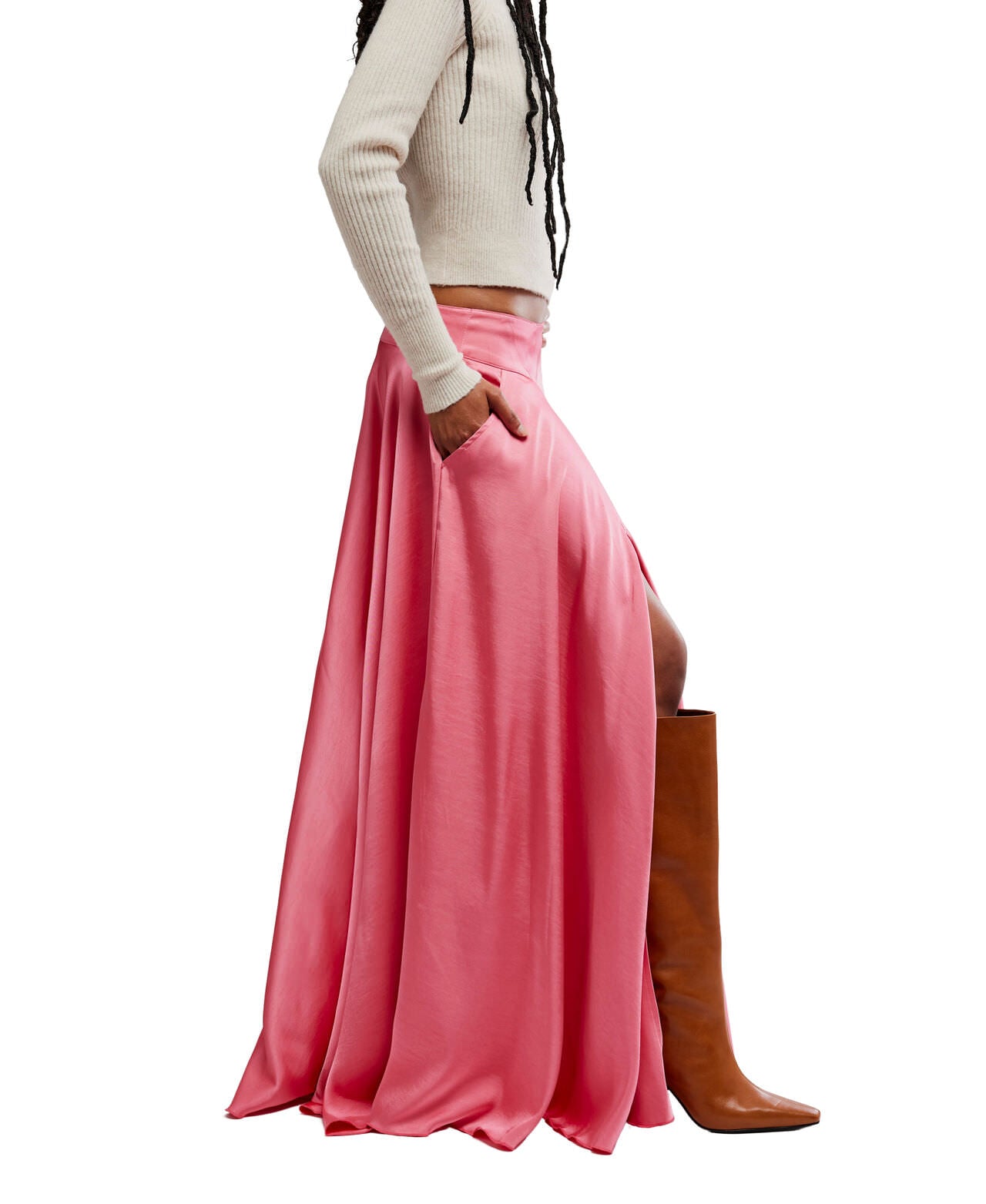 Chilco Maxi Skirt - Raspberry Cake - Free People