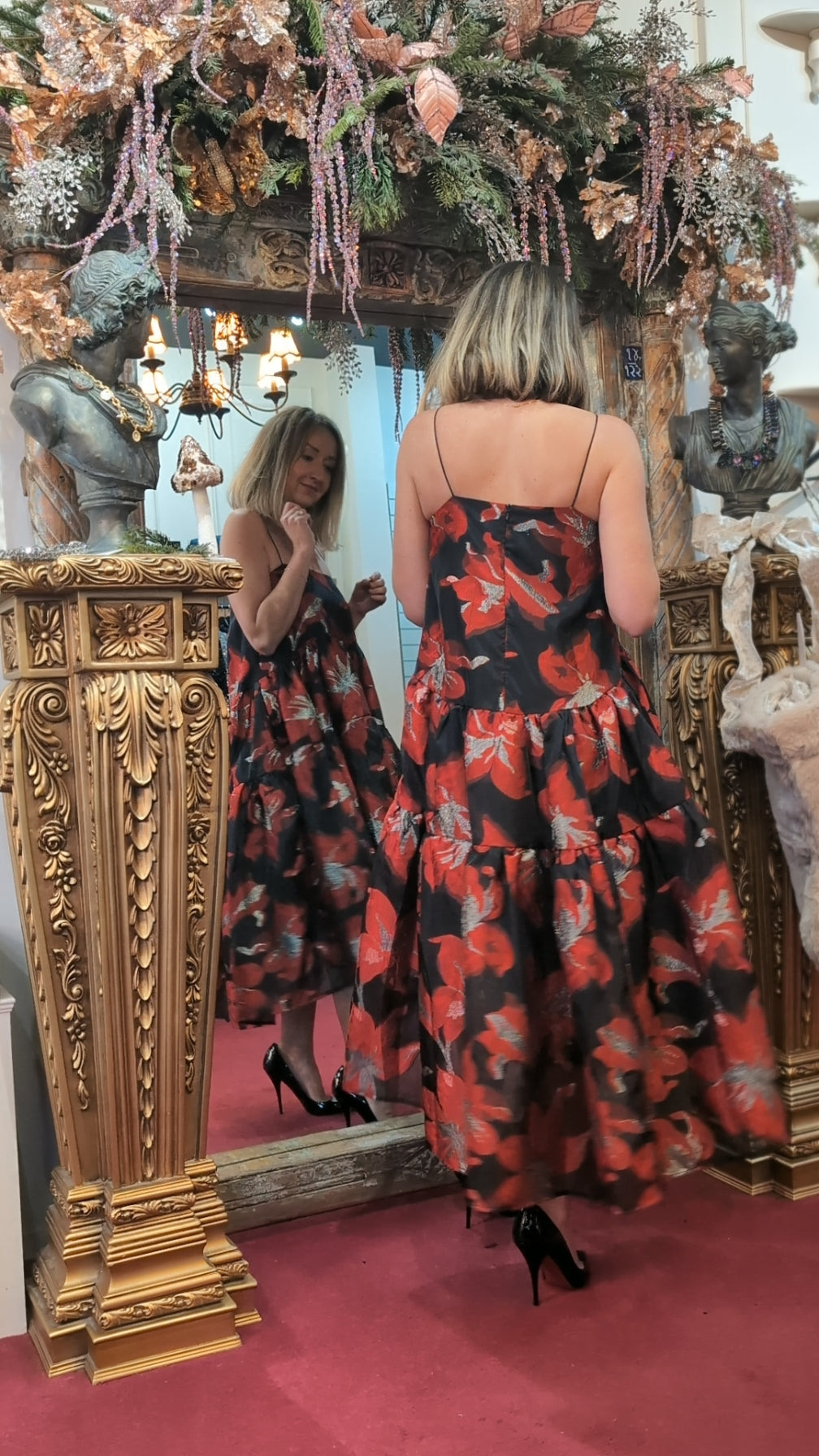 Dream Sister Jane Budapest Jaquard Cami Dress