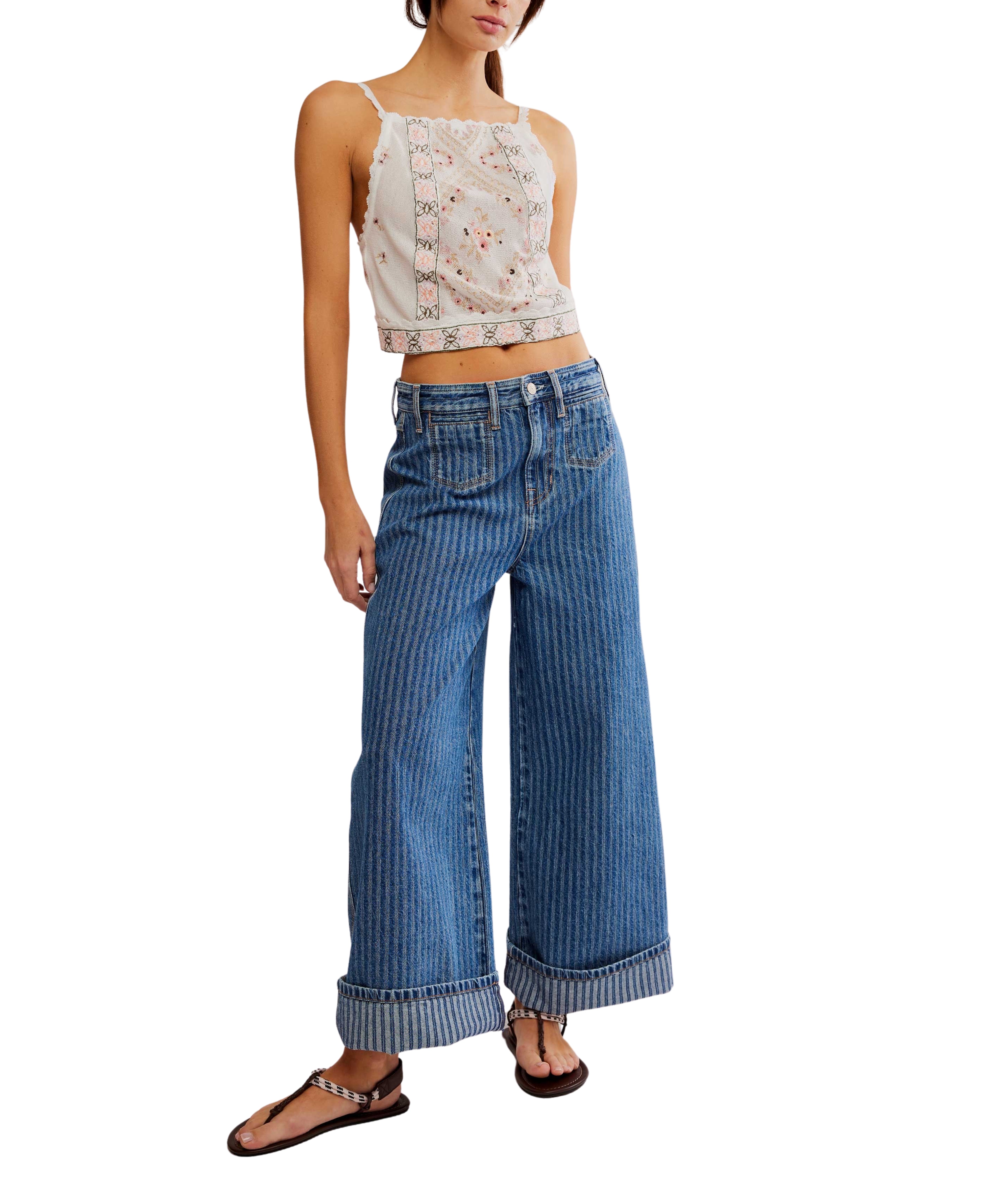 Garden Party Top (Ivory) - Free People
