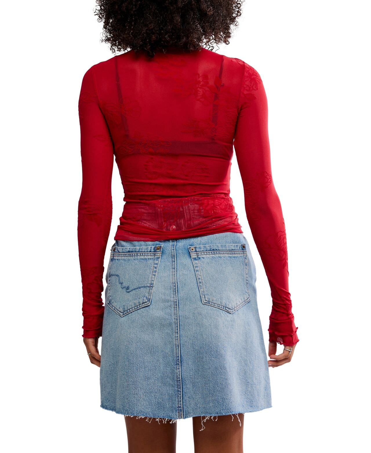 You Decide Long Sleeve - Deep Cherry - Free People