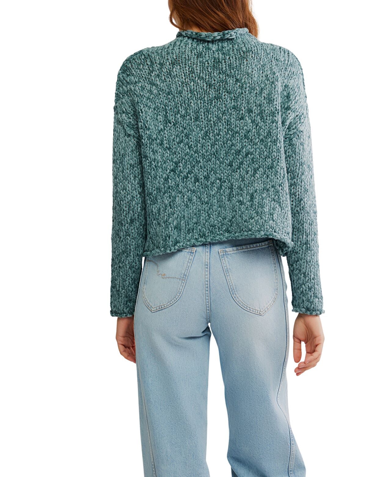 Opal Rollneck Sweater - Rainforest - Free People
