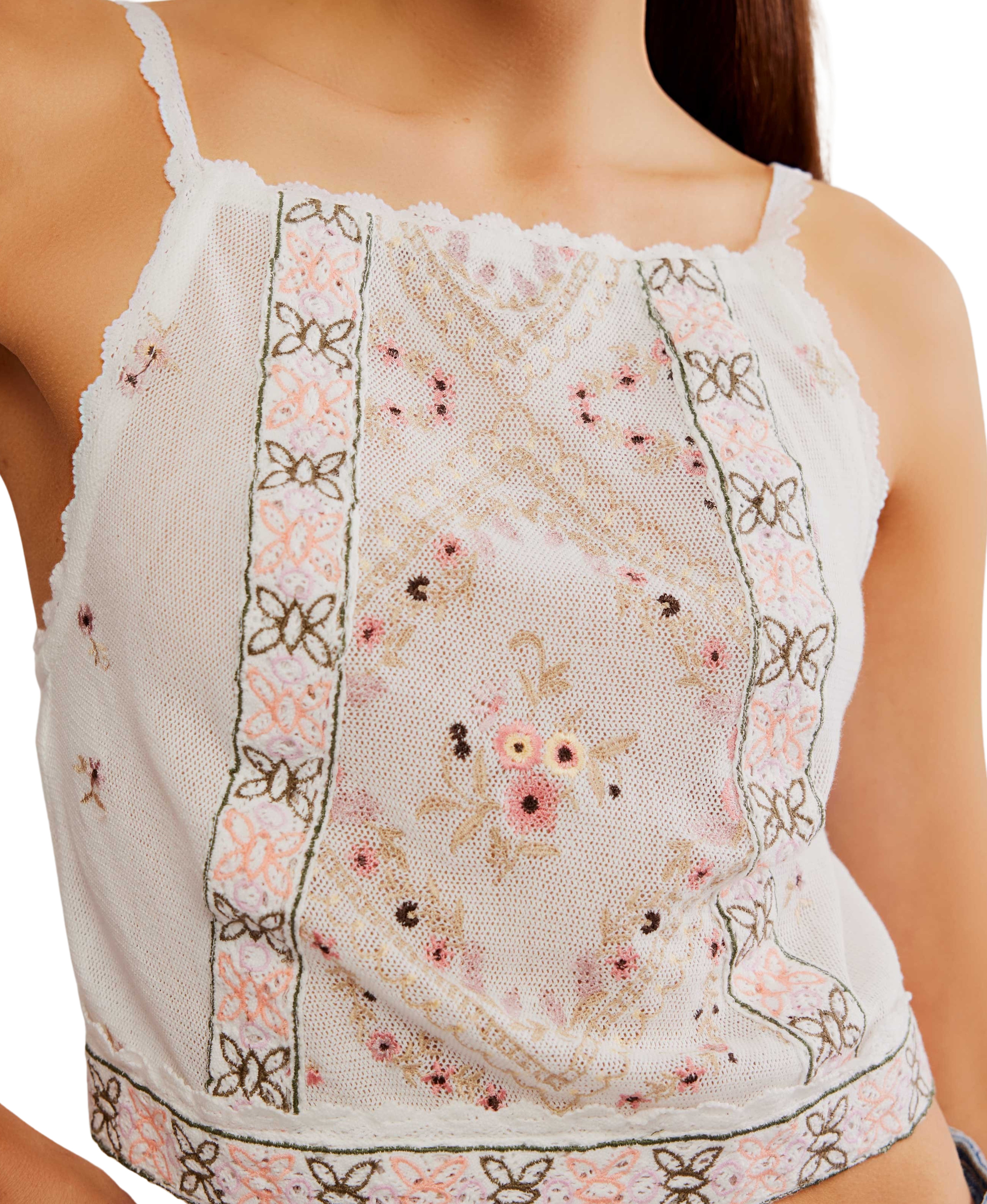Garden Party Top (Ivory) - Free People
