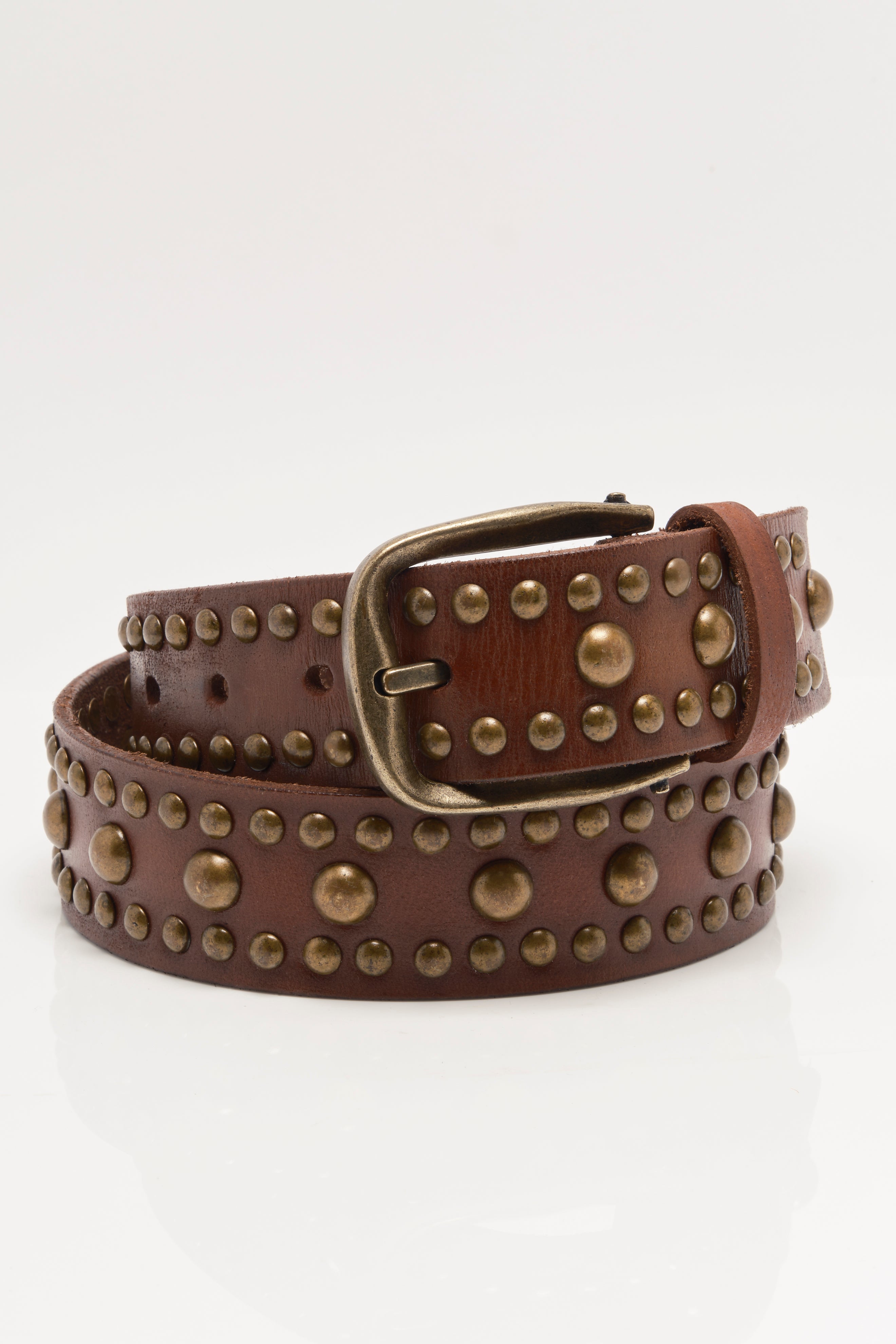 We The Free Sola Stud Belt (Cognac) - Free People