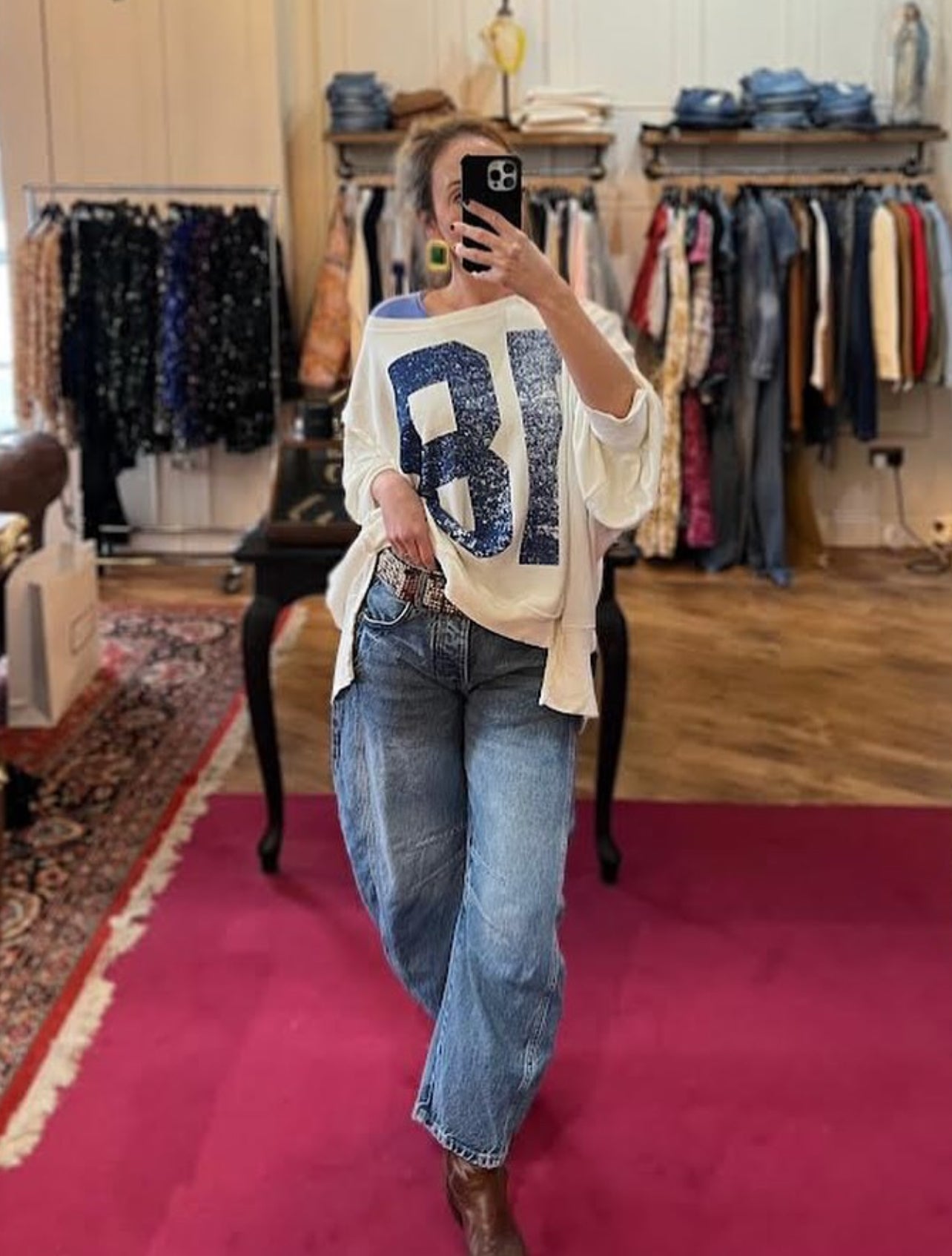 Good luck Mid Rise Barrel jeans -FREE PEOPLE ultra light beam