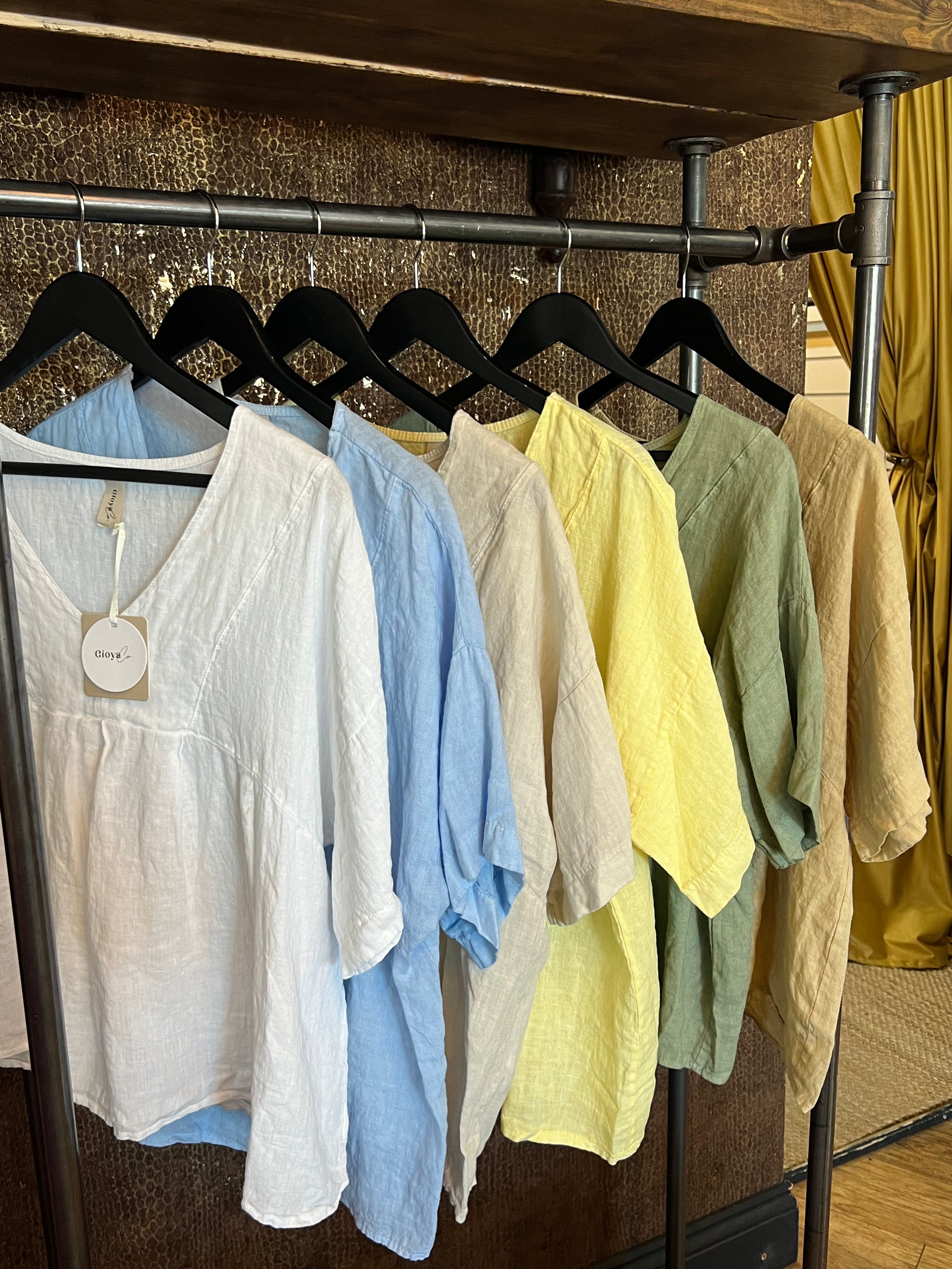Penelope Linen Blouse
