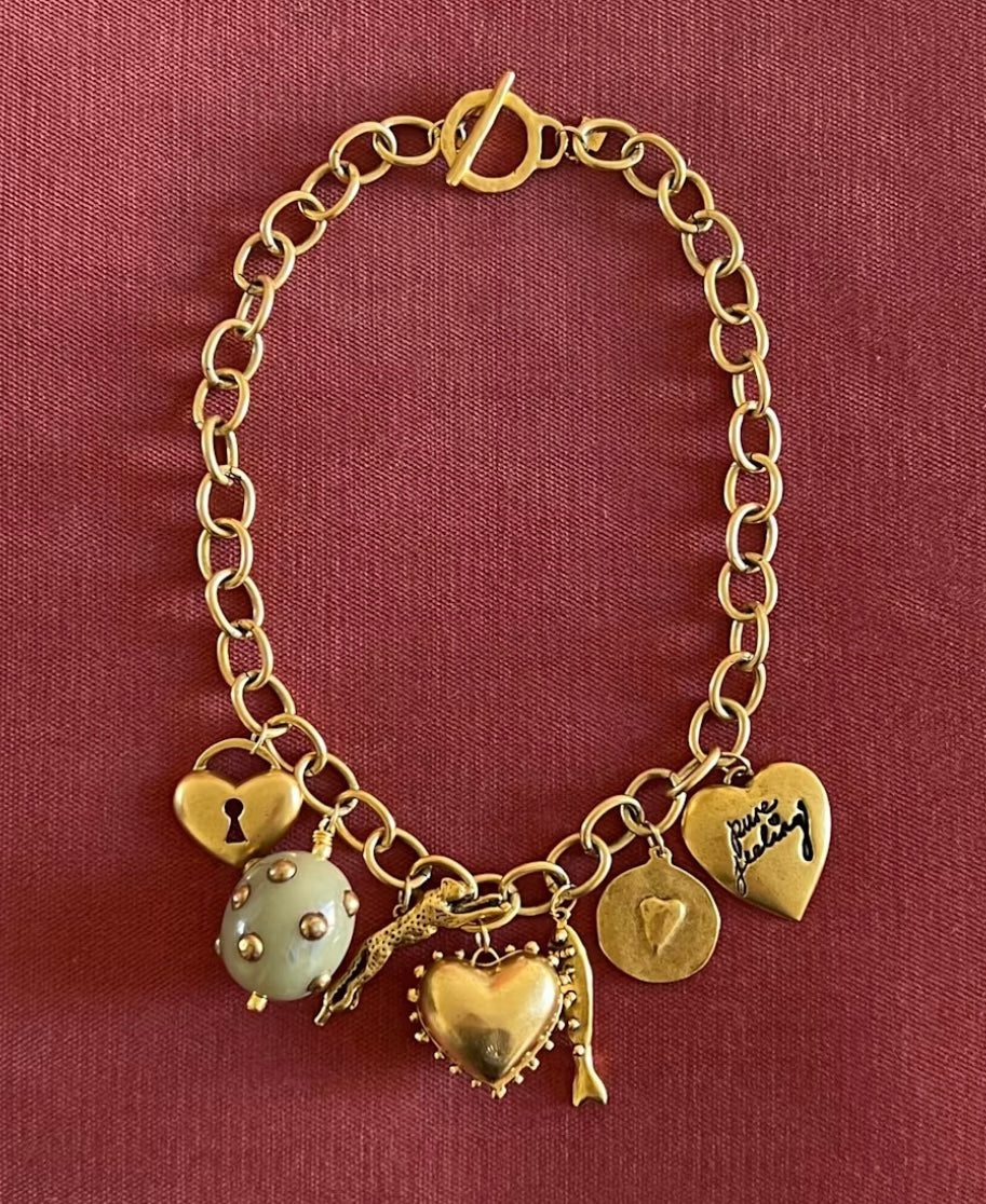 Marlowe Chunky Charm Necklace