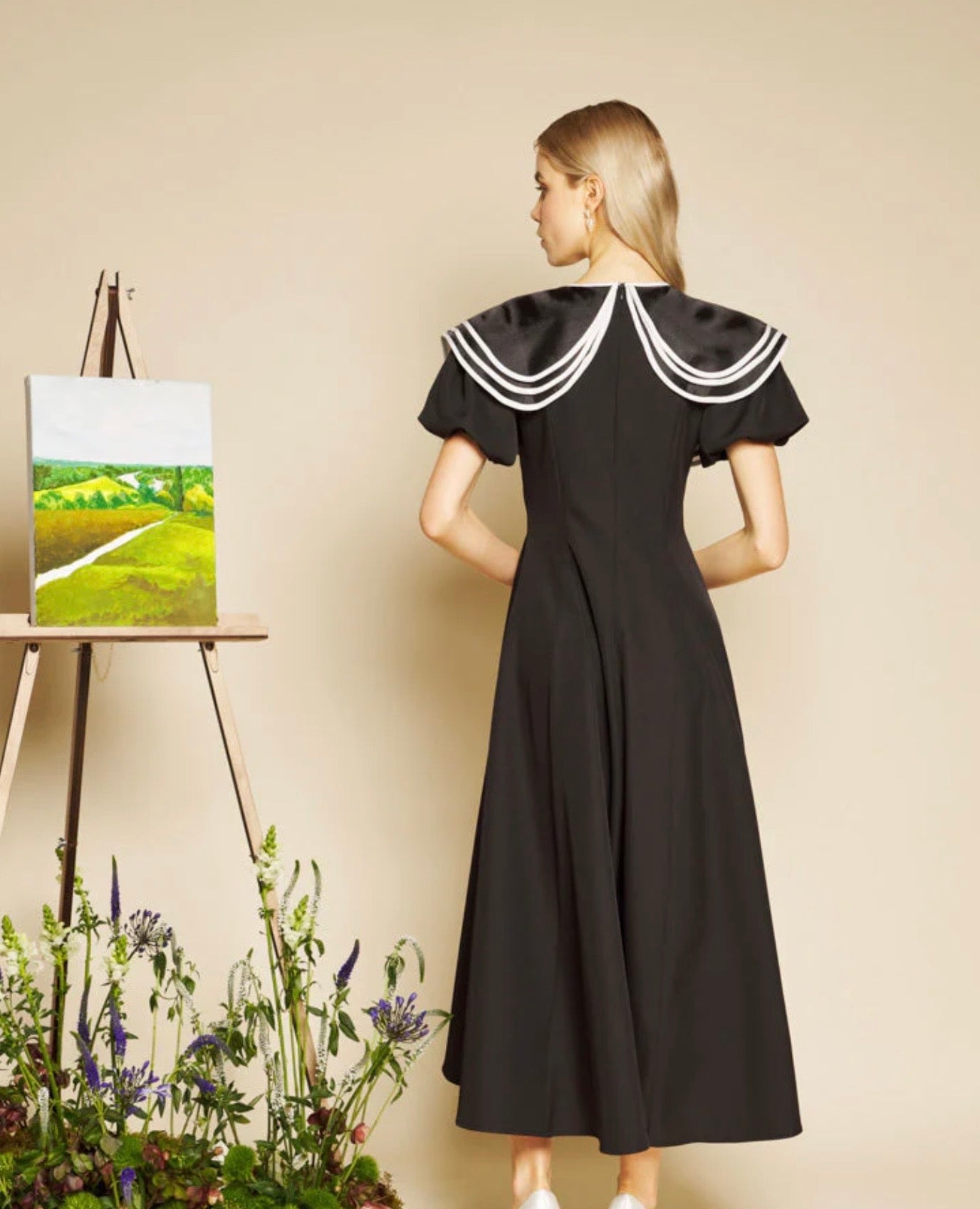 Sister Jane Primrose Collar Midi Dress