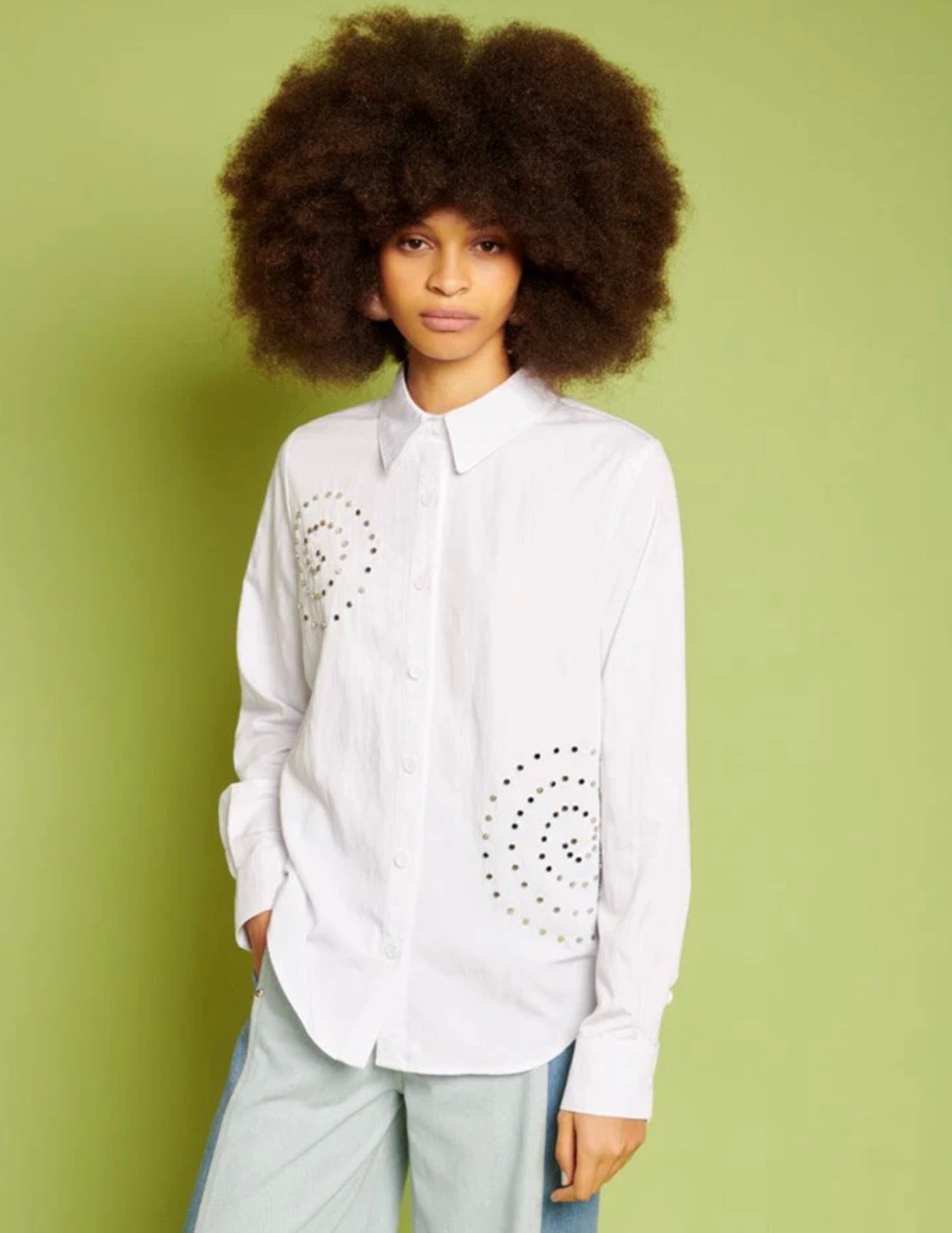 Ghospell Brigid Stud Shirt