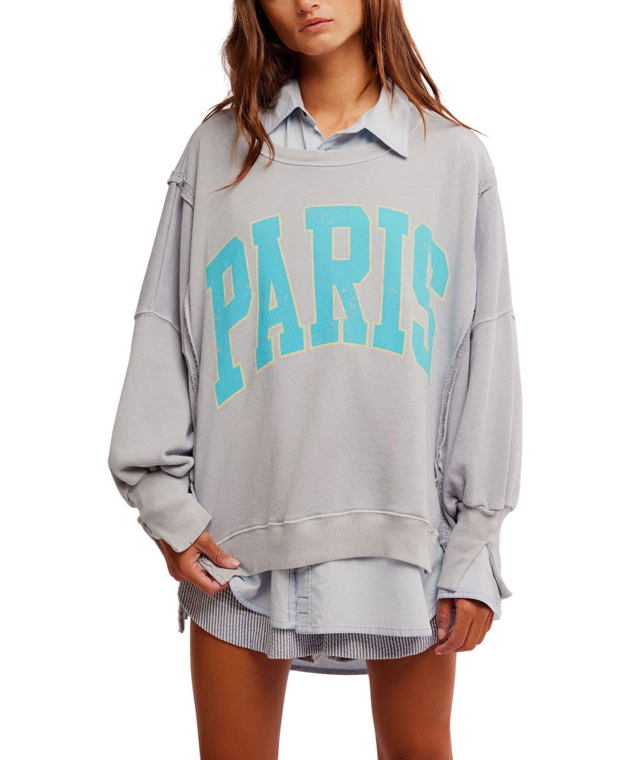 We The Free Graphic Camden Pullover - Free People