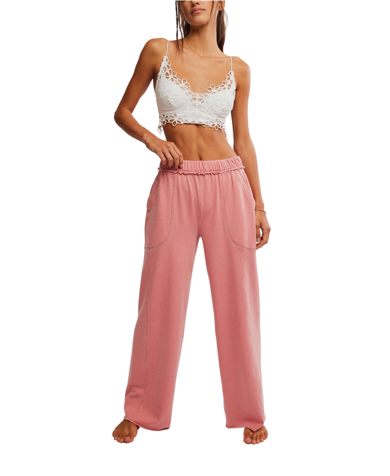 Free People Don’t Wait Up Lounge Pants