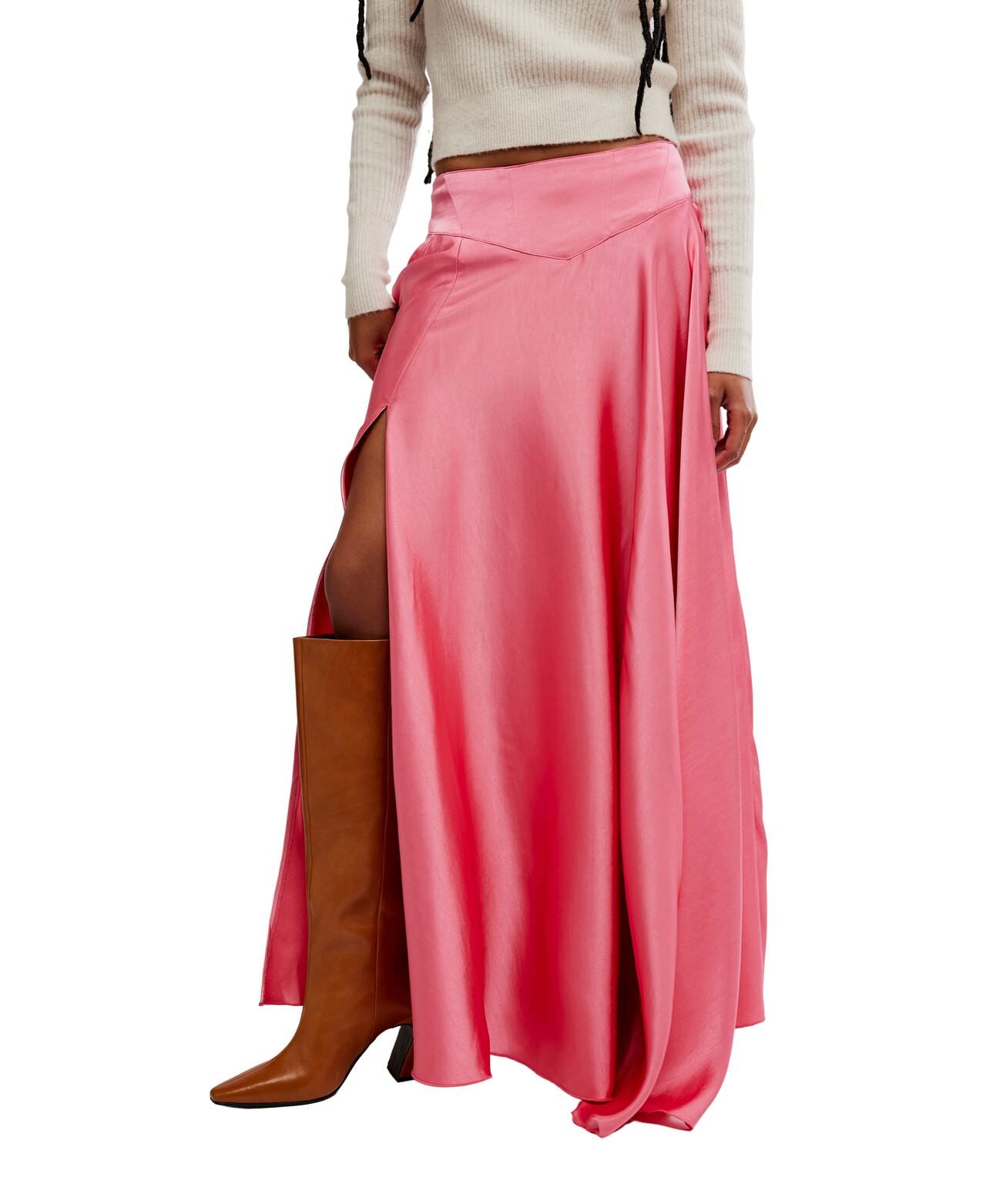 Chilco Maxi Skirt - Raspberry Cake - Free People