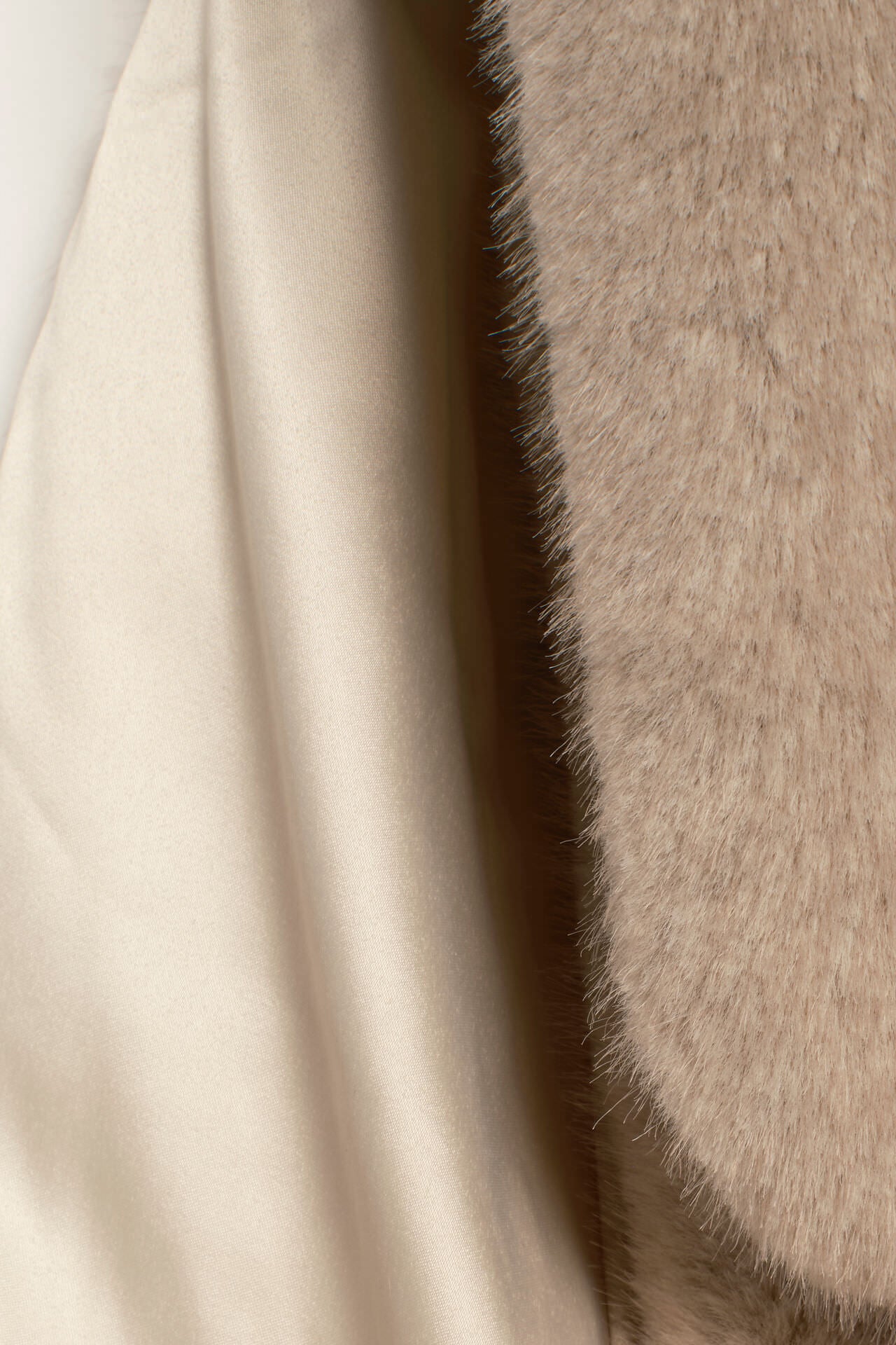Snow Angel Faux Fur Scarf - Ivory - Free People