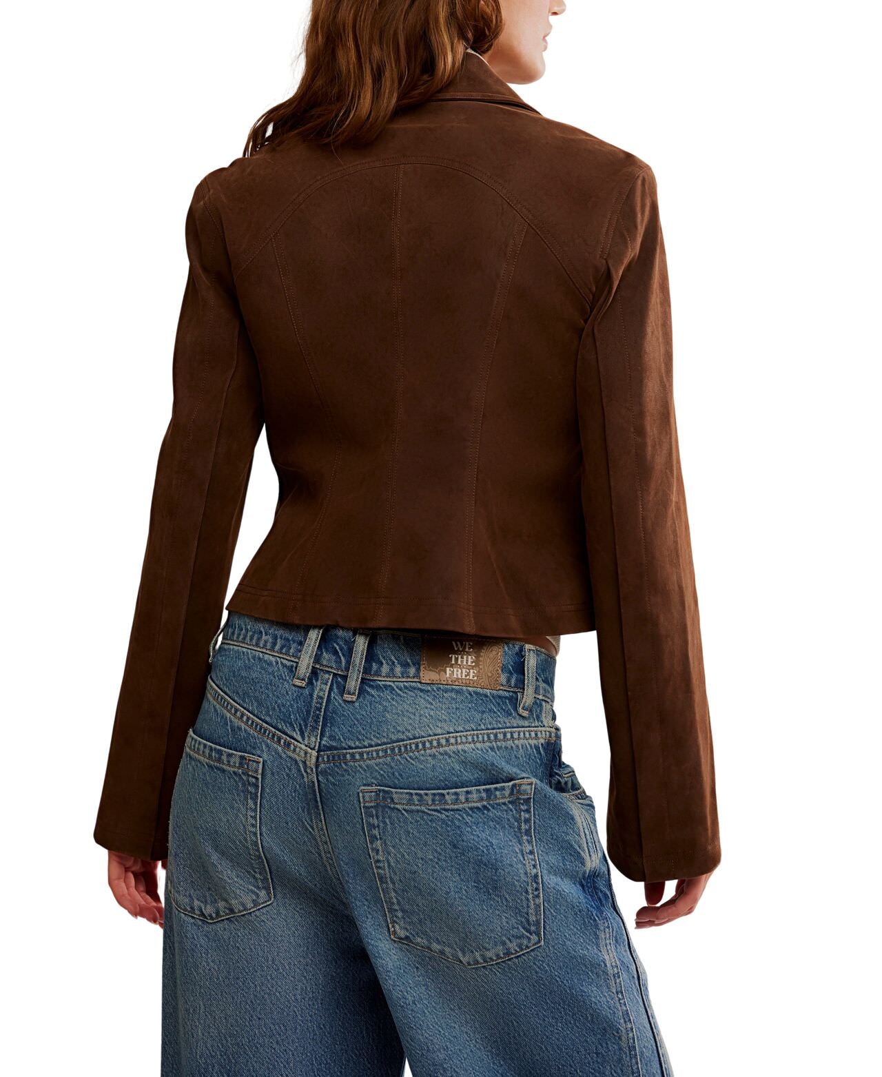 River Vegan Jacket - Double Espresso - Free People