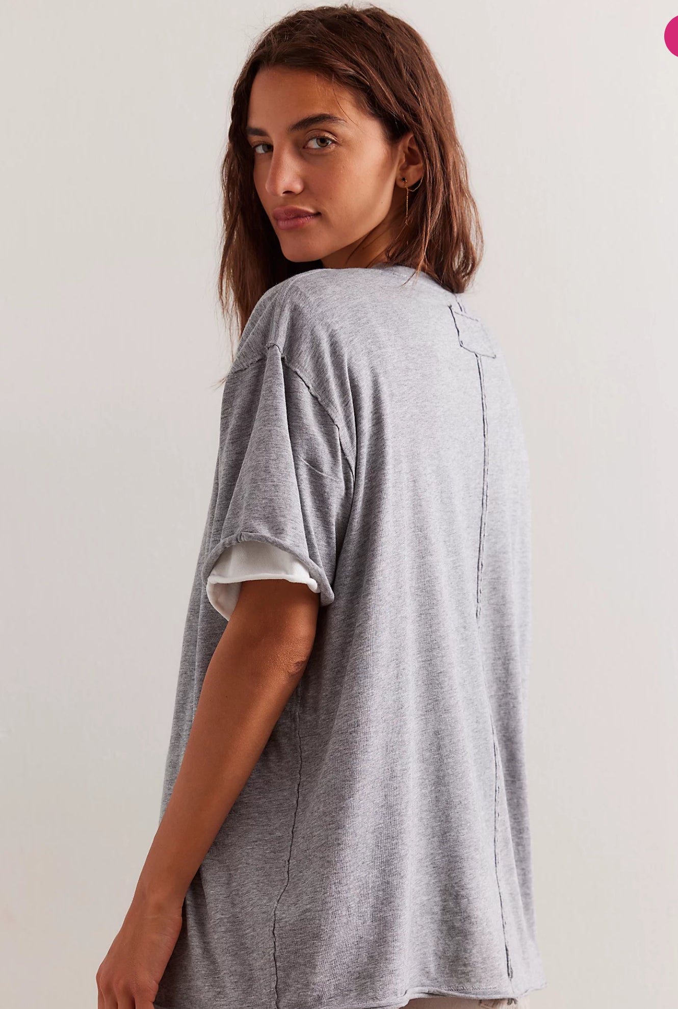 Nina Tee (Heather Grey) - Free People