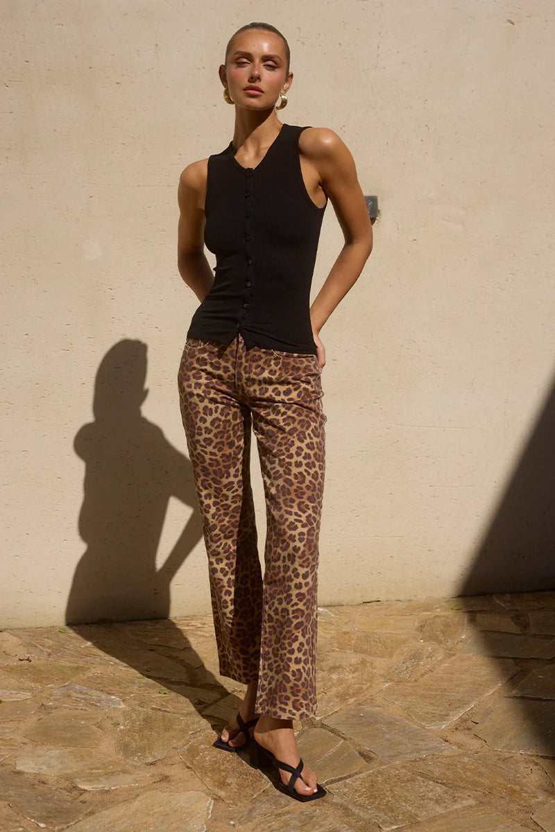 Gigi Leopard Pant