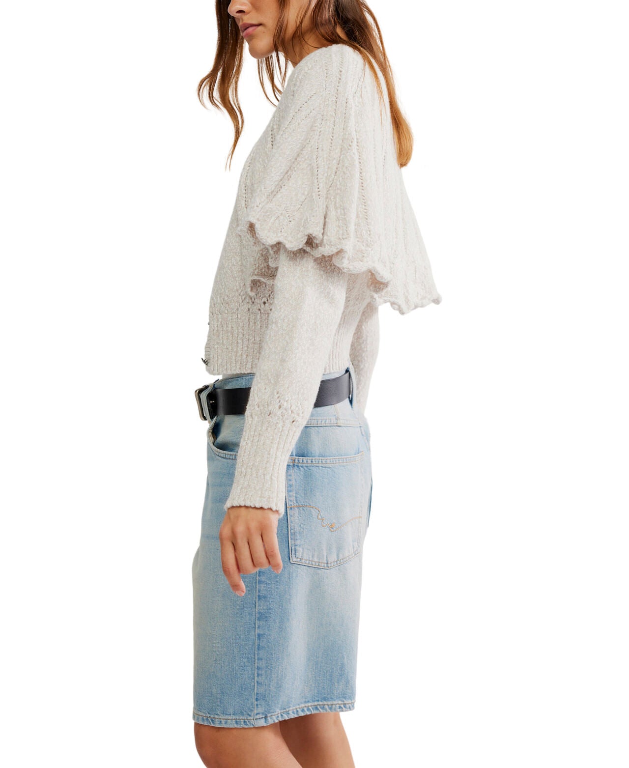 Bali Cape May Sweater - Natural Combo - Free People
