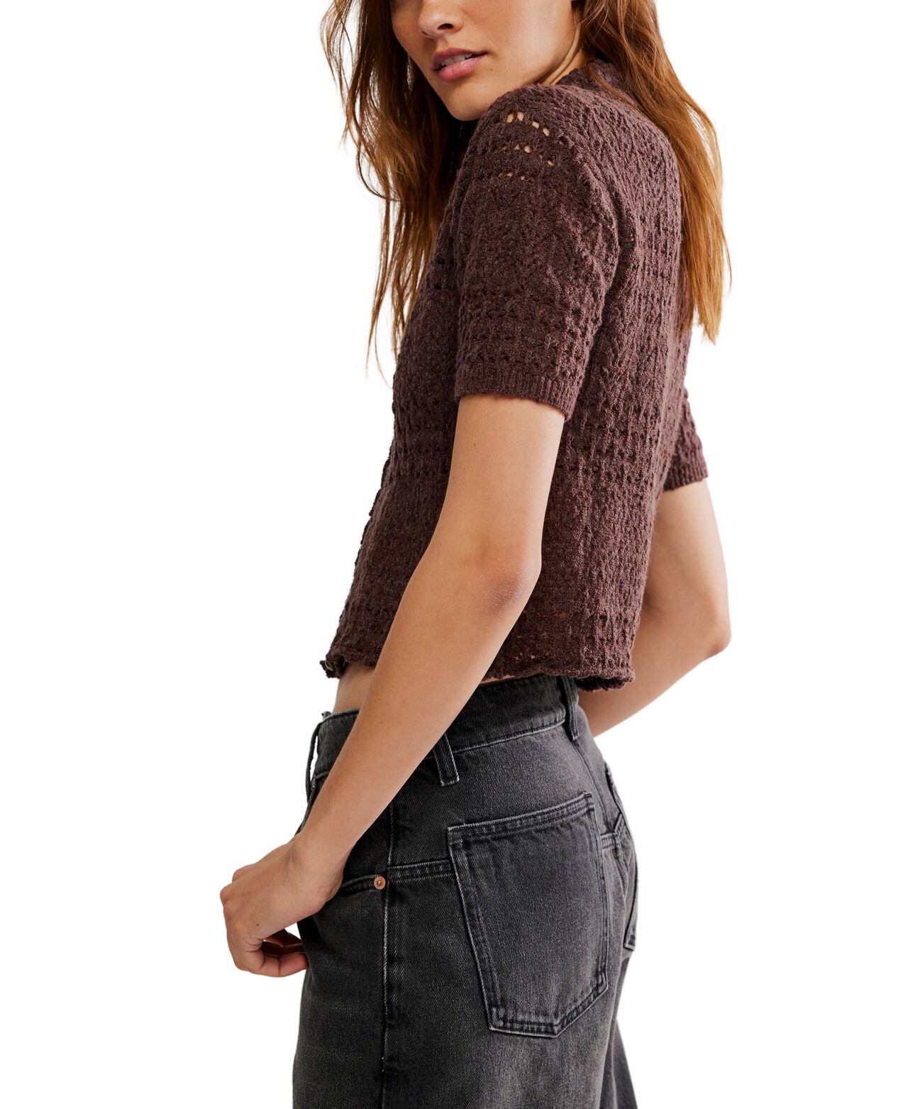 Daylight Cardigan - French Chocolate - Free people