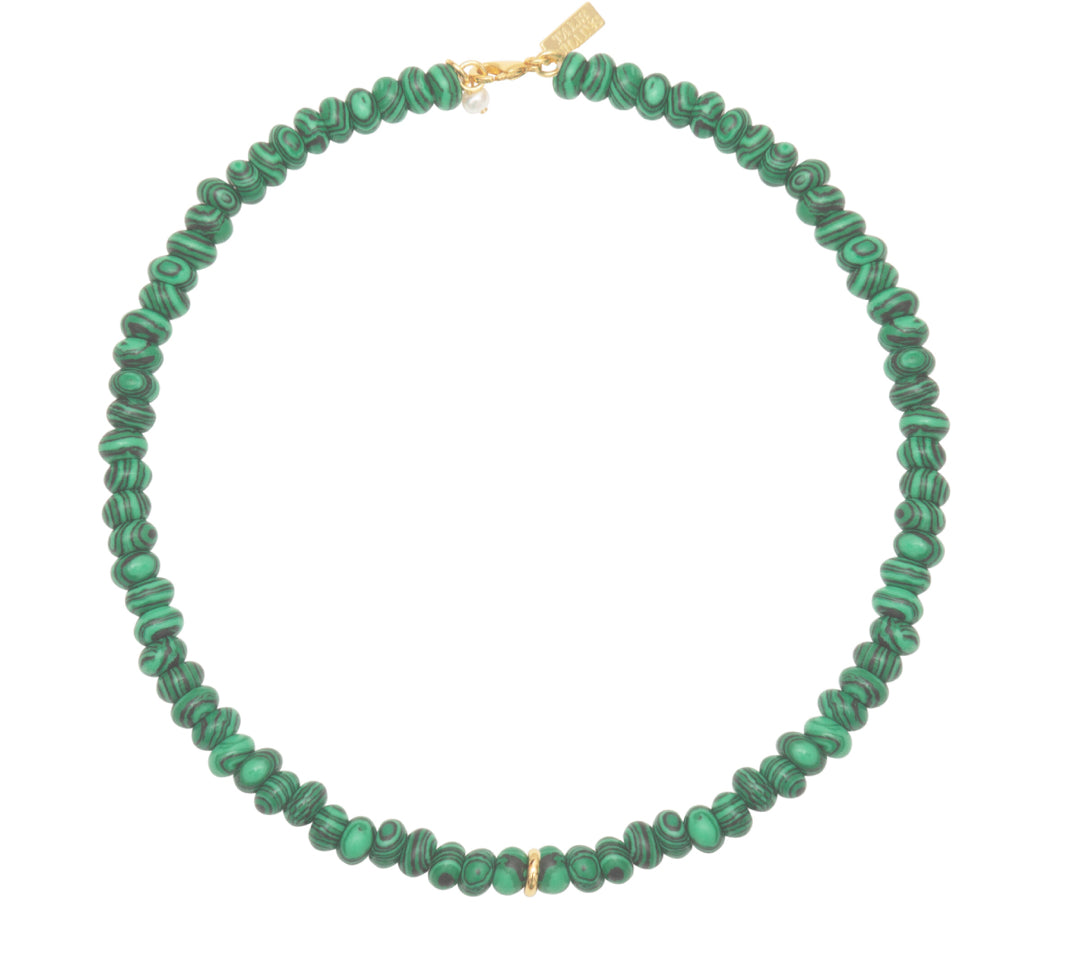 Tokyo Choker - Malachite - Talis Chains