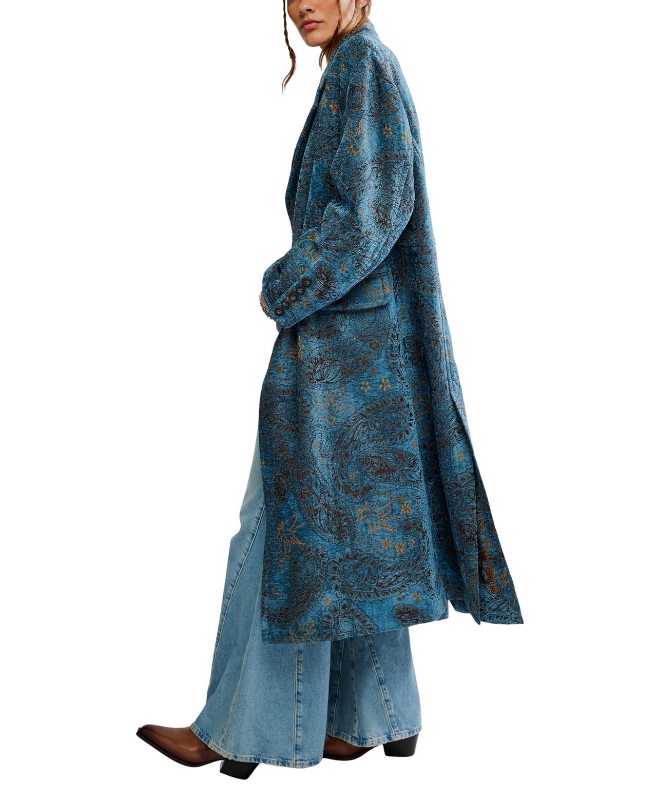 Micah Duster - Blue Paisley - Free People