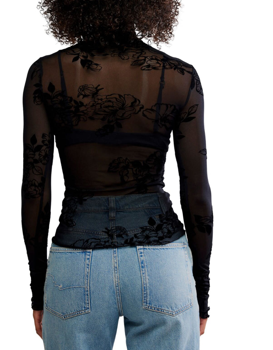 You Decide Long Sleeve - Black - Free People