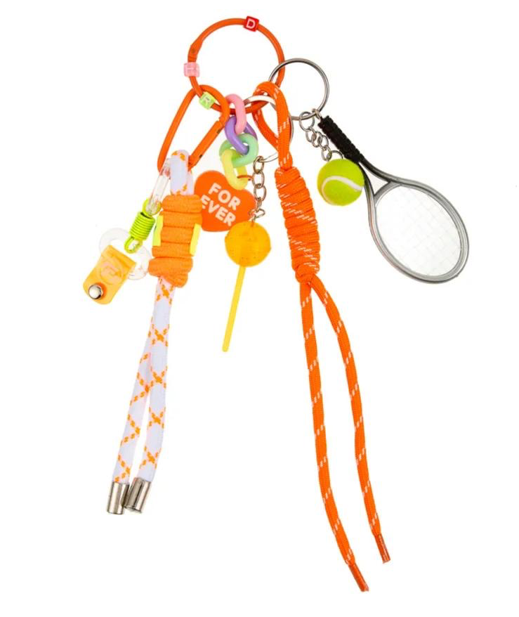 Bag Charm by Alex Max - Orange