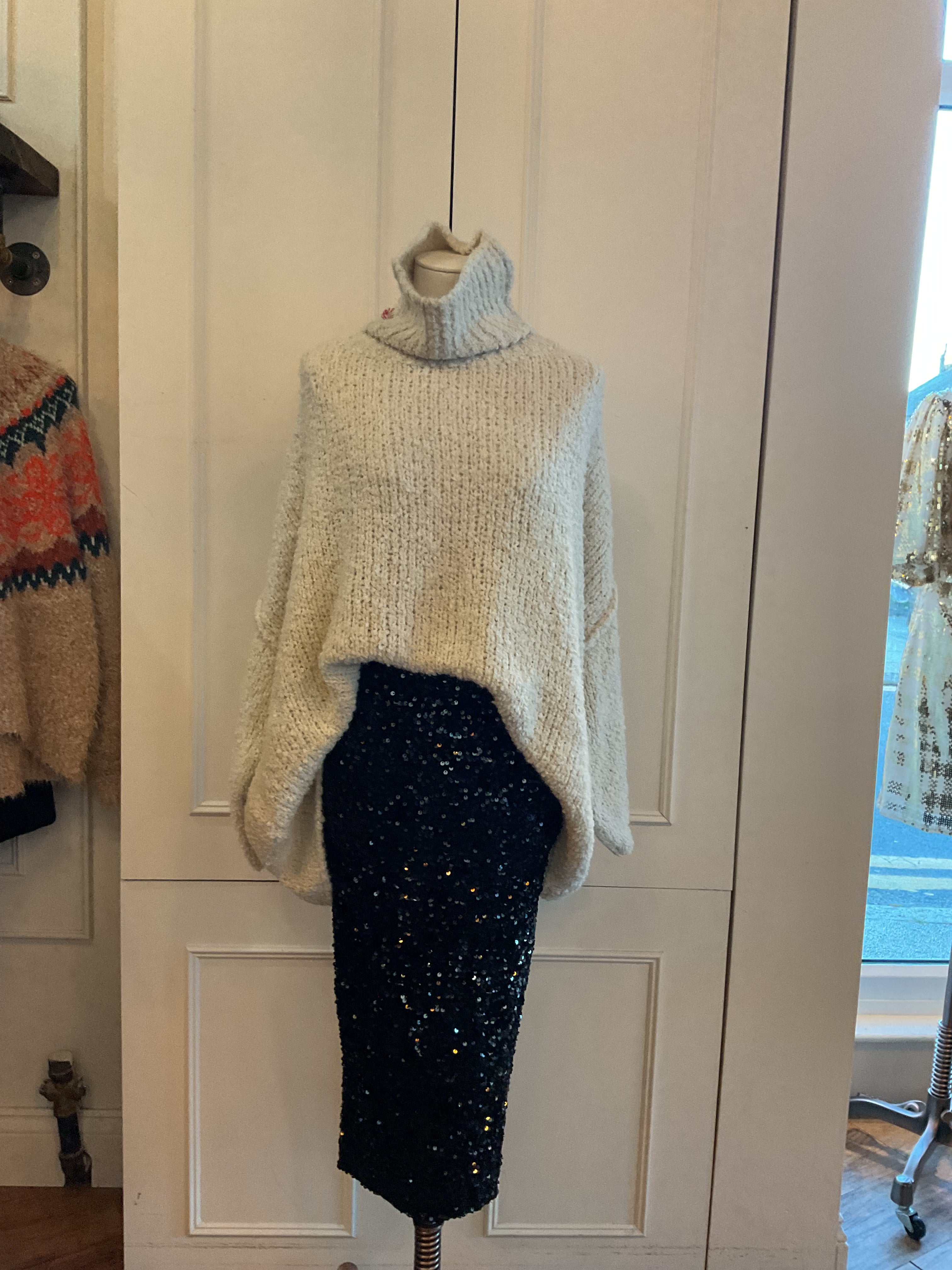 Limited Edition Sequin Pencil Skirt