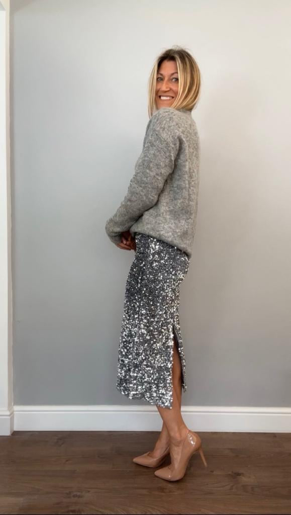 Limited Edition Sequin Pencil Skirt