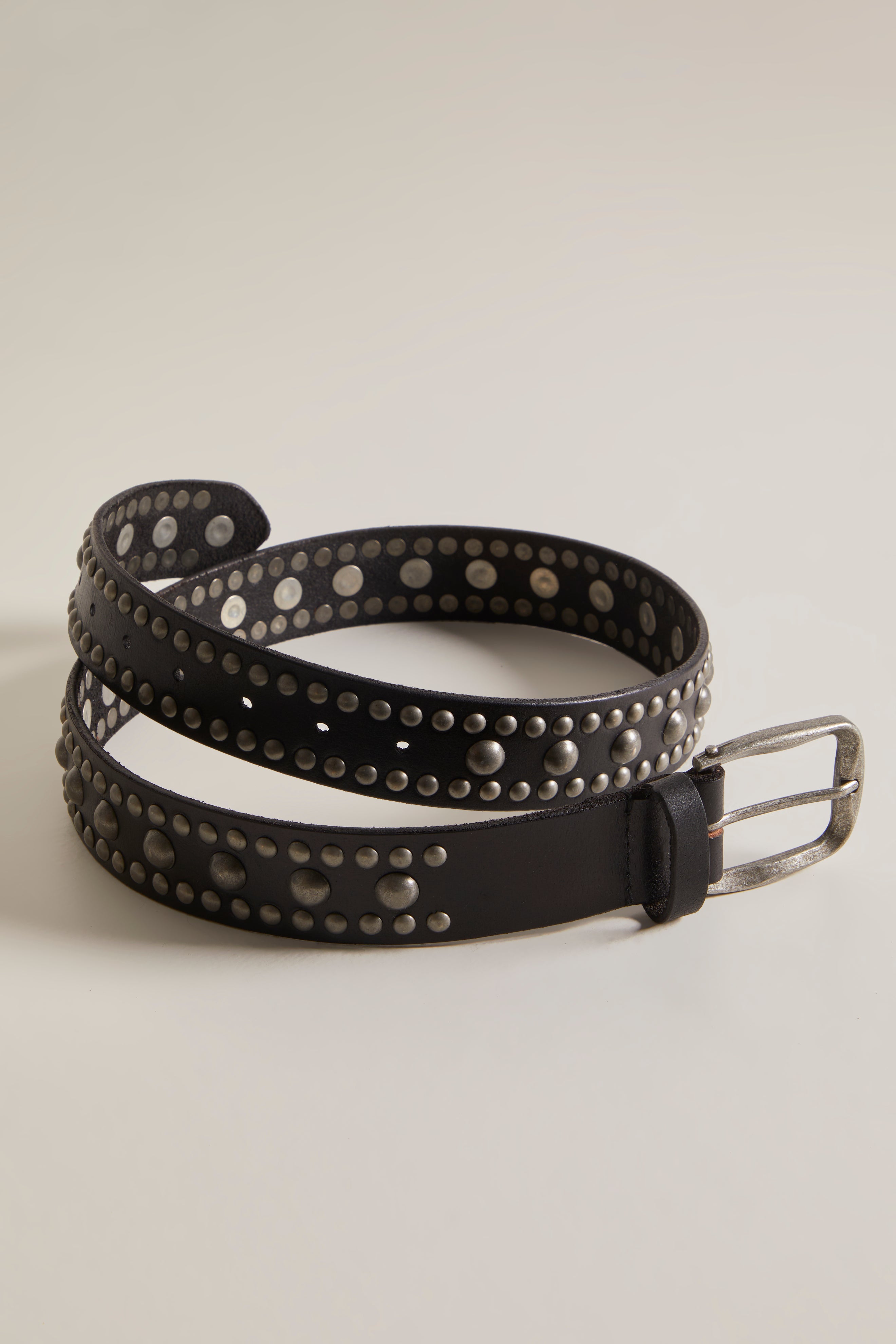 We The Free Sola Stud Belt (Black) - Free People