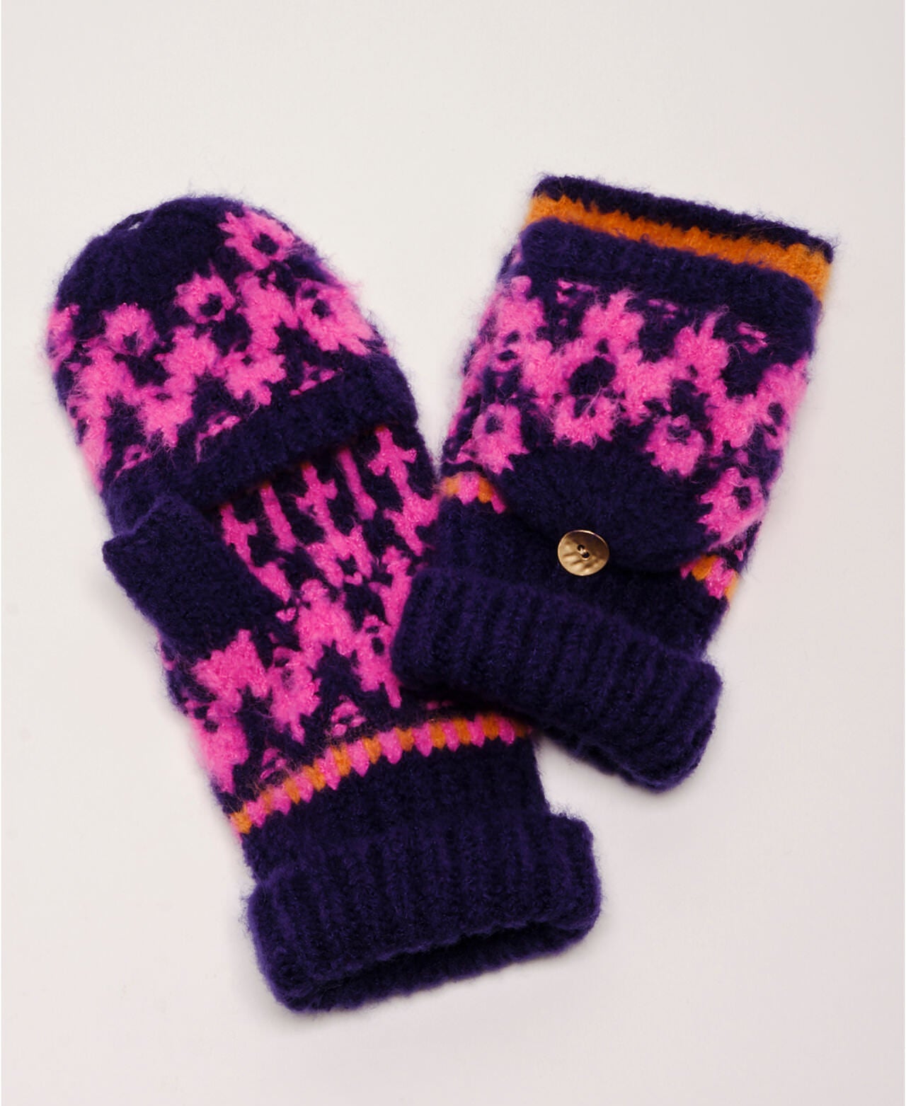 First Frost Fairisle Gloves - FREE PEOPLE