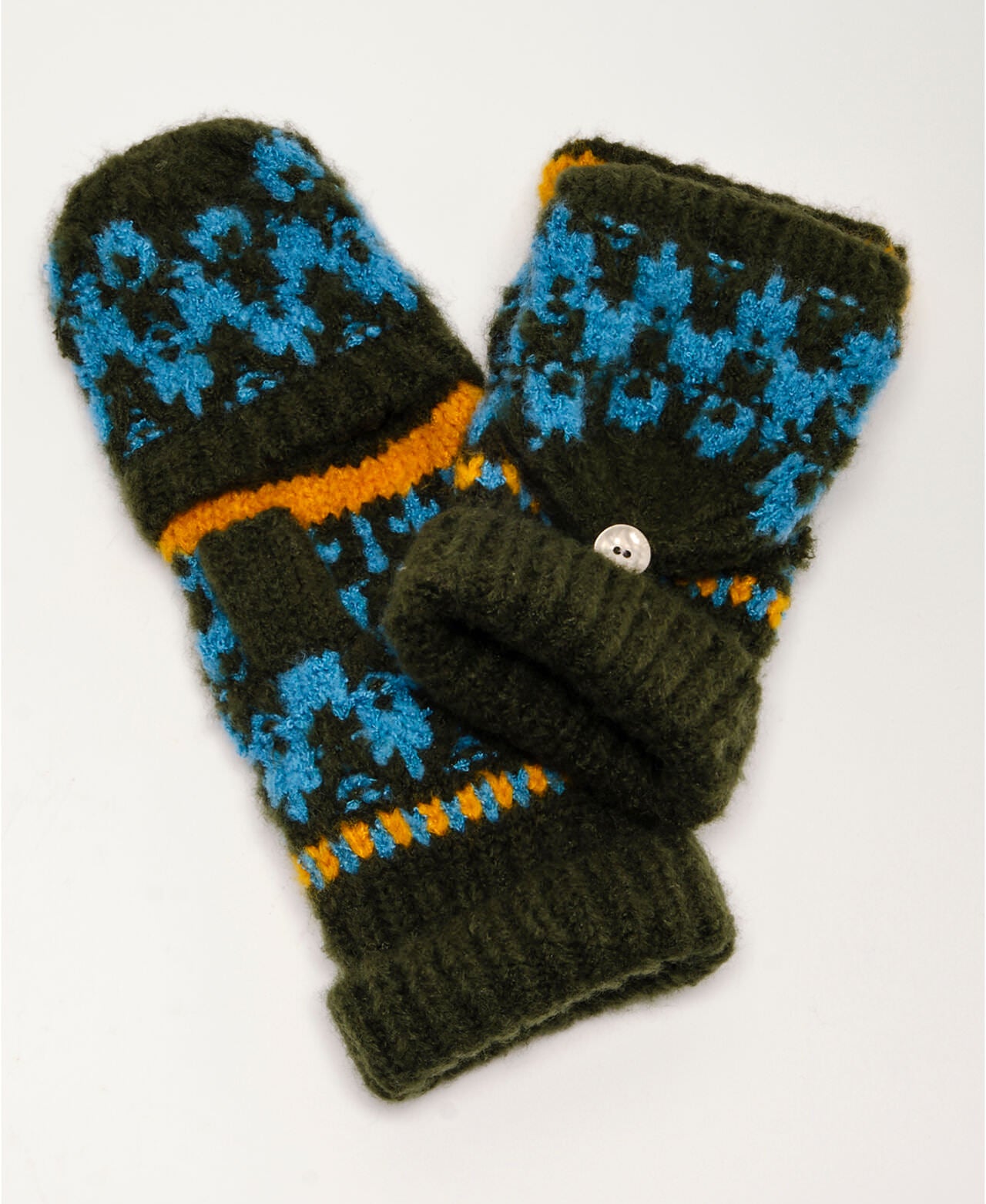 First Frost Fairisle Gloves - FREE PEOPLE