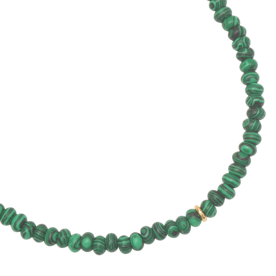 Tokyo Choker - Malachite - Talis Chains