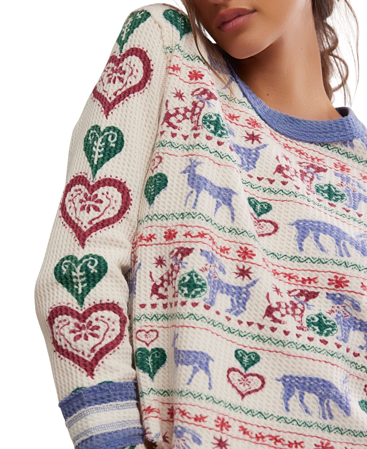 Blissful Layering Tee - Snowdrop Combo - Free People