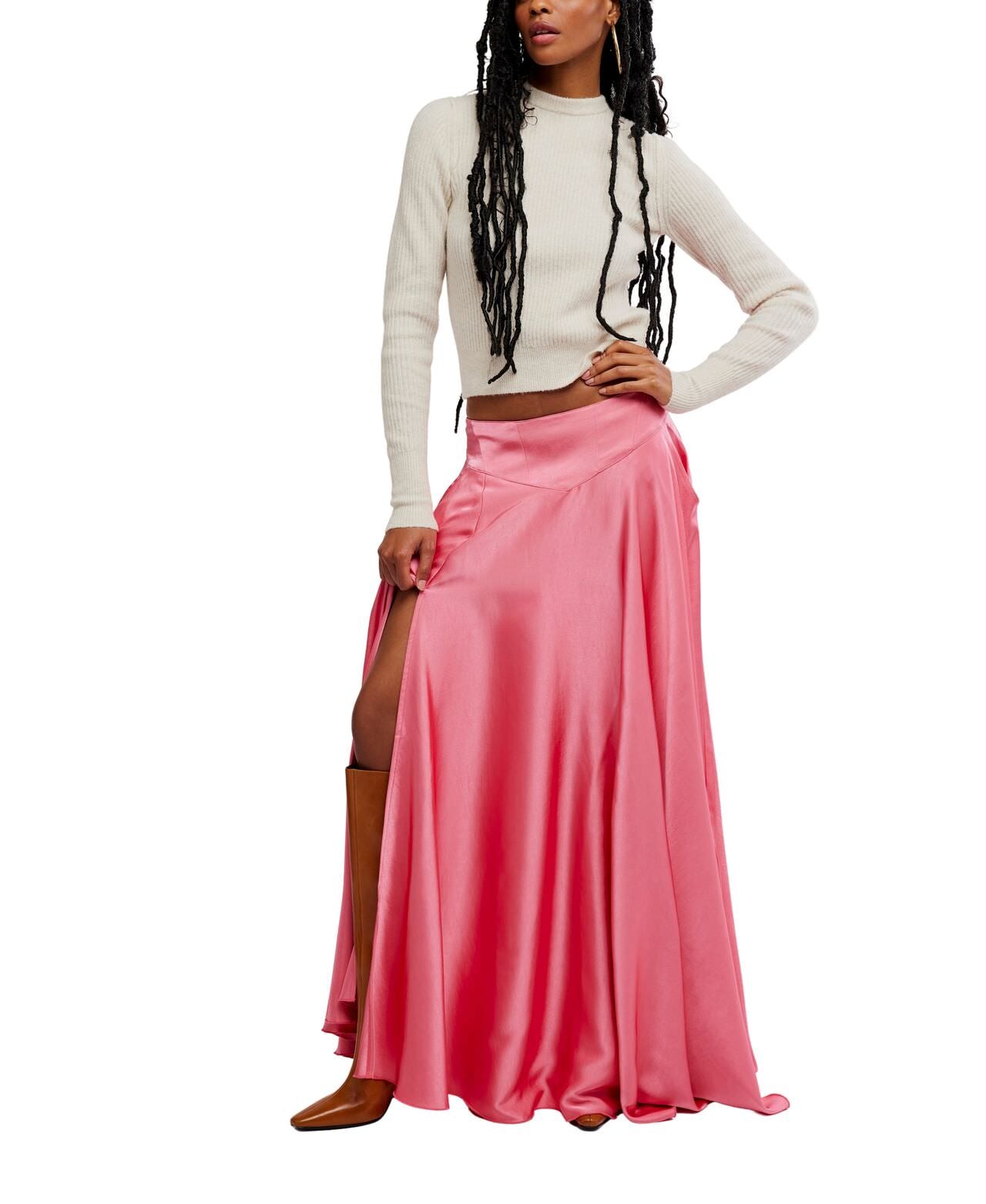 Chilco Maxi Skirt - Raspberry Cake - Free People